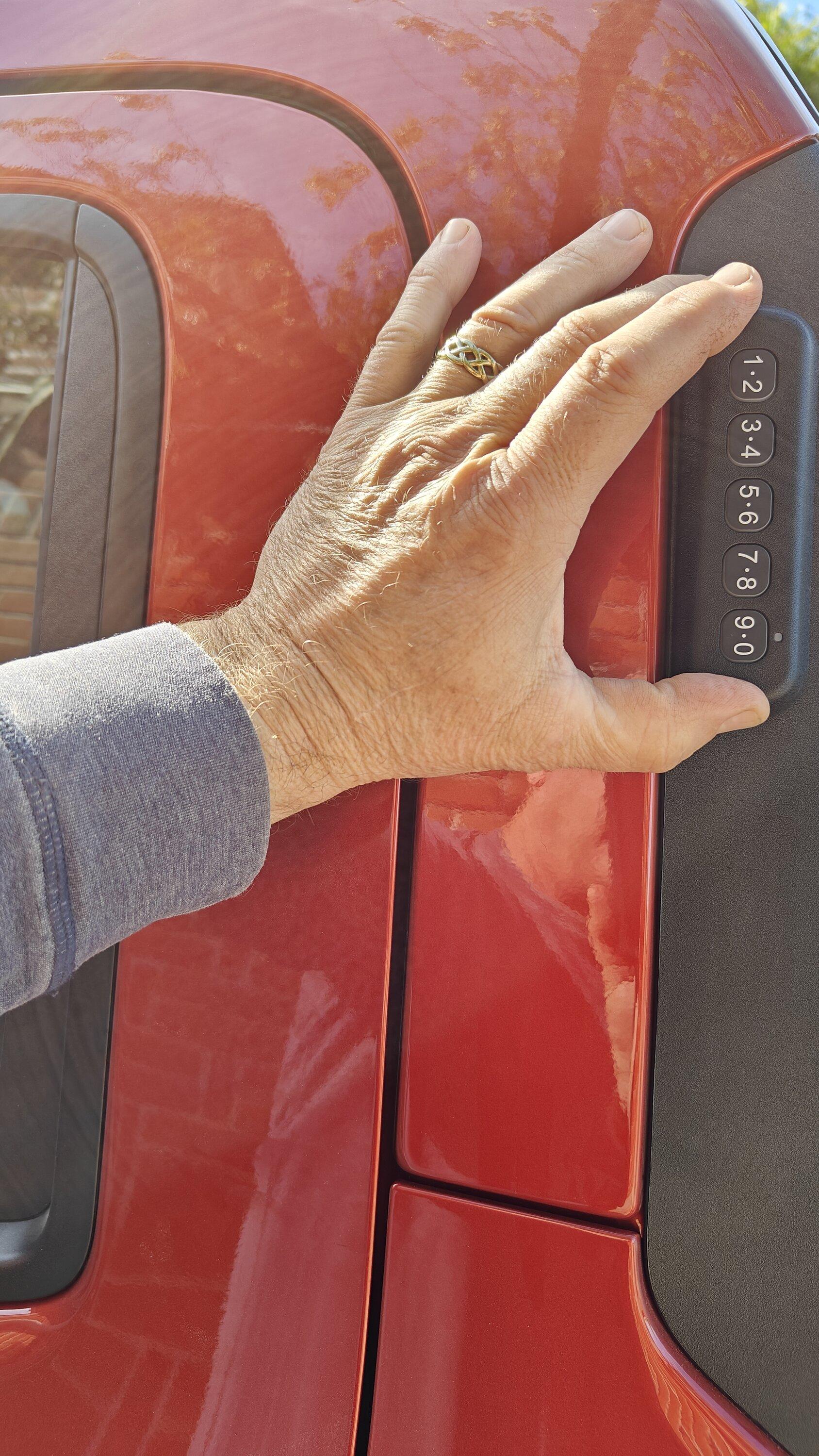 Ford Maverick Installing Keyless Entry Keypad? PotentialKeypadLocation