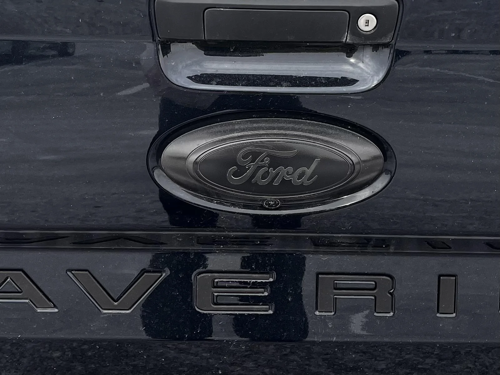 Ford Maverick Smoke Plasti Dip for Emblems IMG_2191