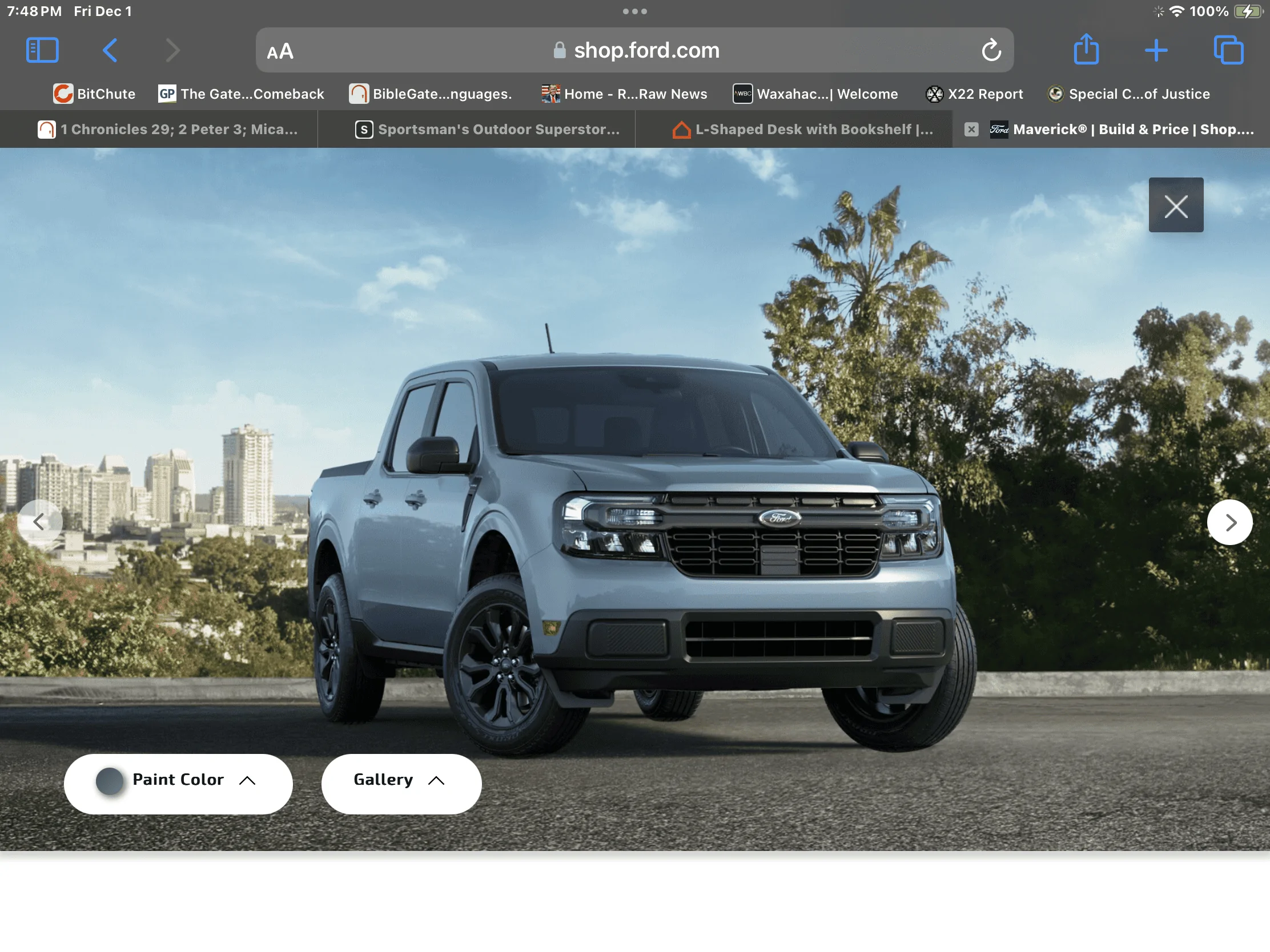 Ford Maverick AZURE GRAY Maverick Photos Thread 1705356450463