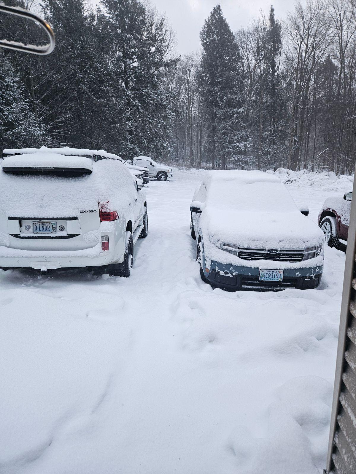 Ford Maverick Mavericks In/Under Snow - Post Your Pics! Grampian PA