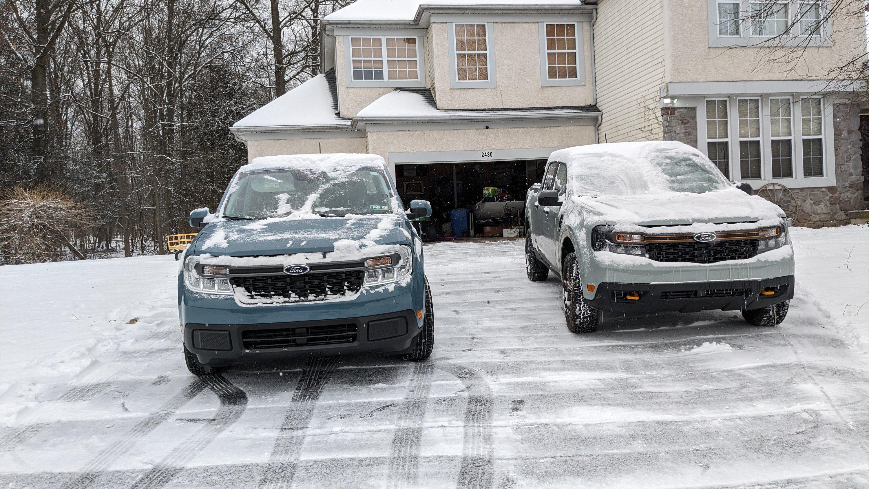 Ford Maverick Mavericks In/Under Snow - Post Your Pics! PXL_20240116_150741675