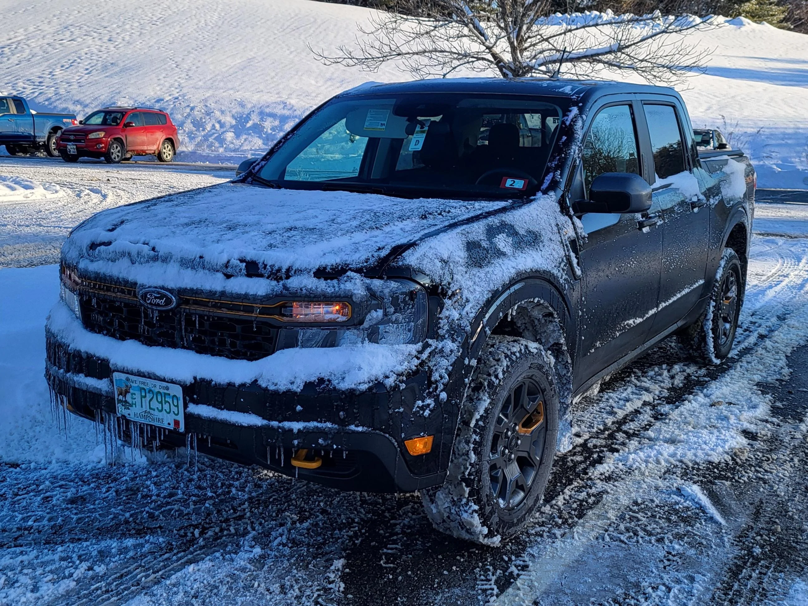 Ford Maverick Mavericks In/Under Snow - Post Your Pics! 20240117_085954