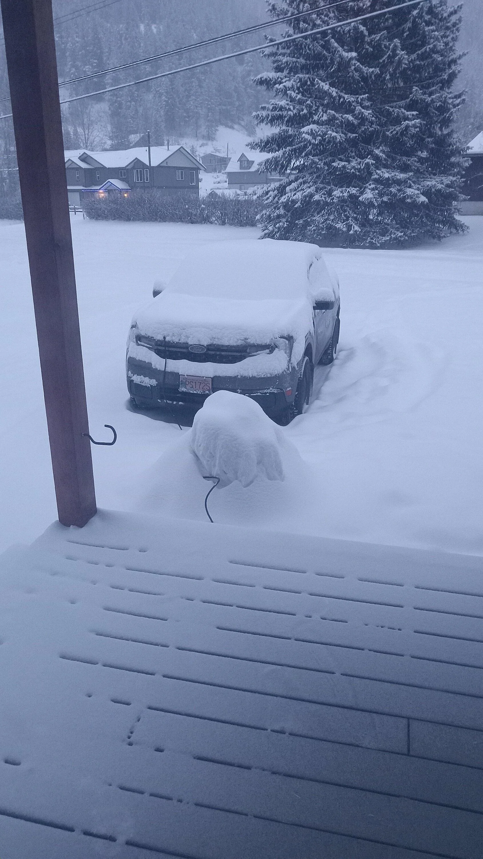 Ford Maverick Mavericks In/Under Snow - Post Your Pics! 20240117_075053