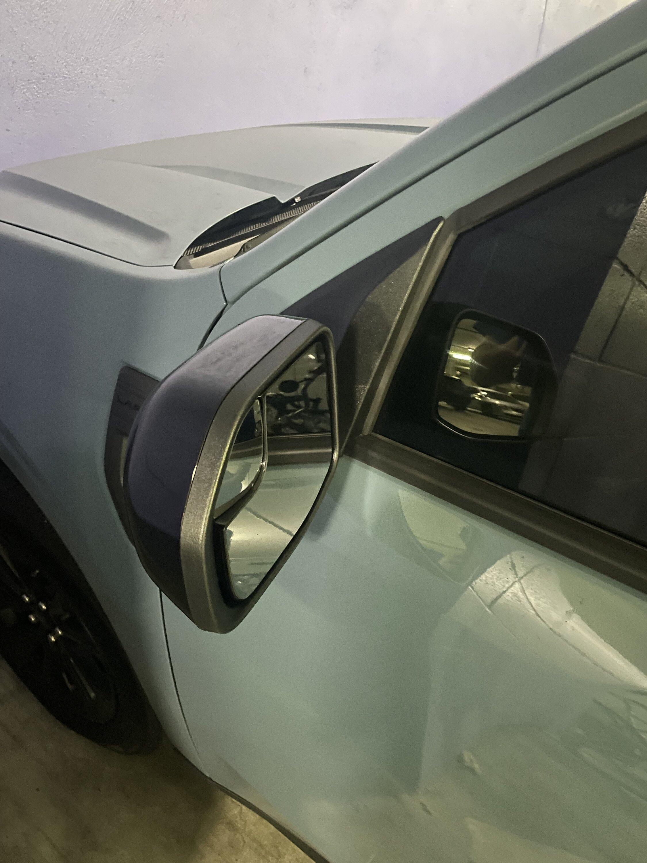Ford Maverick Replaced my driver-side mirror -- part number # and before/after photos 1705621086150