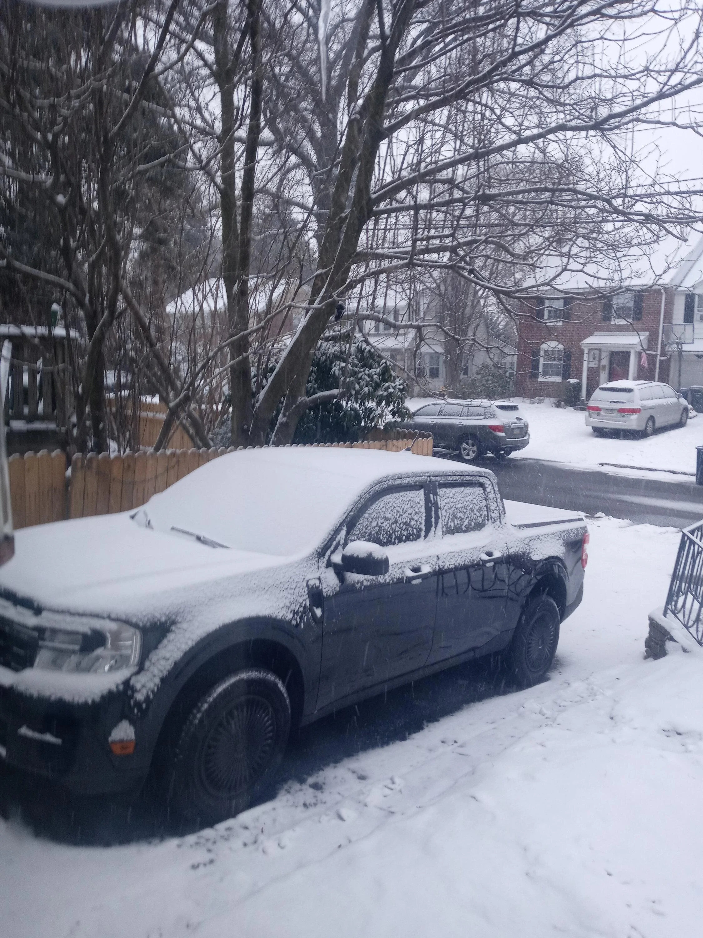 Ford Maverick Mavericks In/Under Snow - Post Your Pics! 20240119_075029
