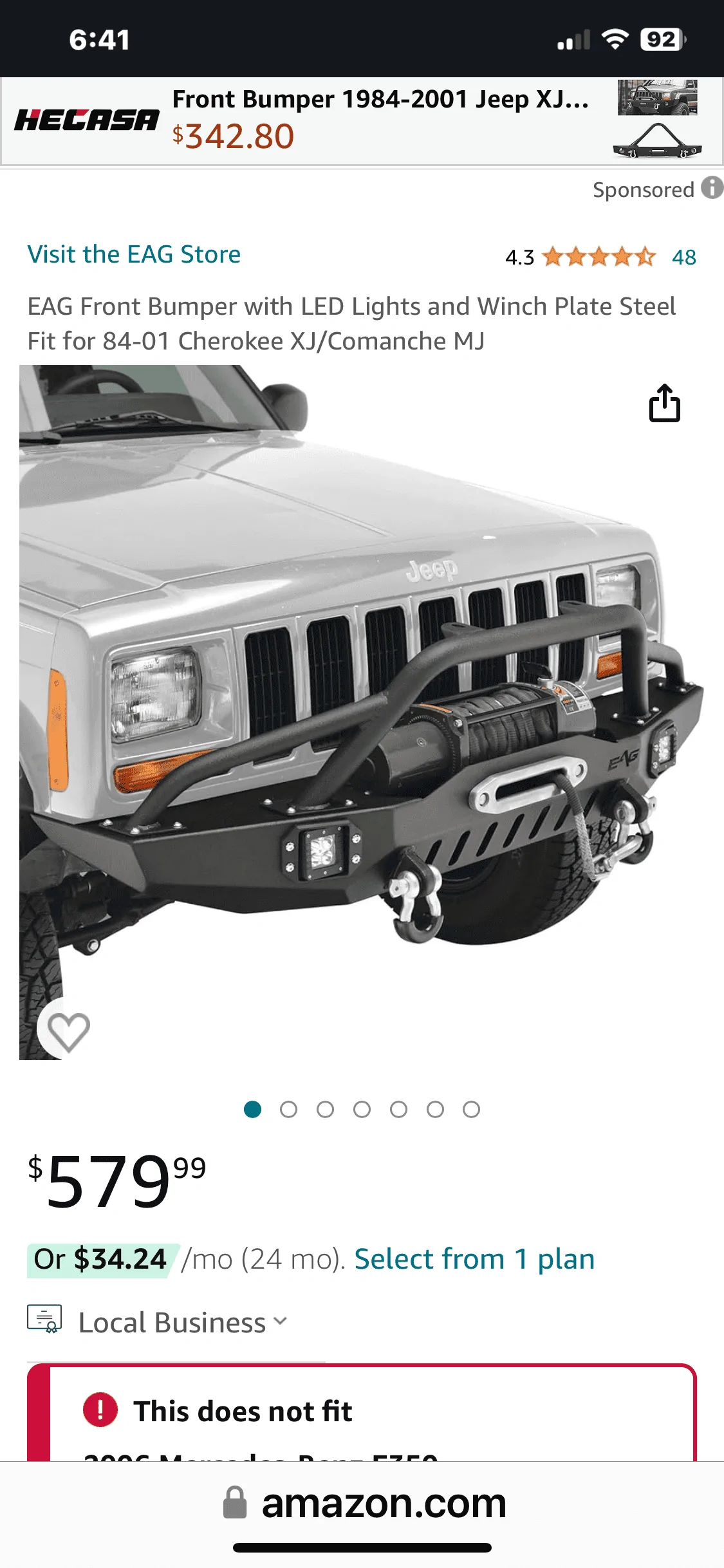Ford Maverick Steel Bumper aftermarket options? IMG_2955