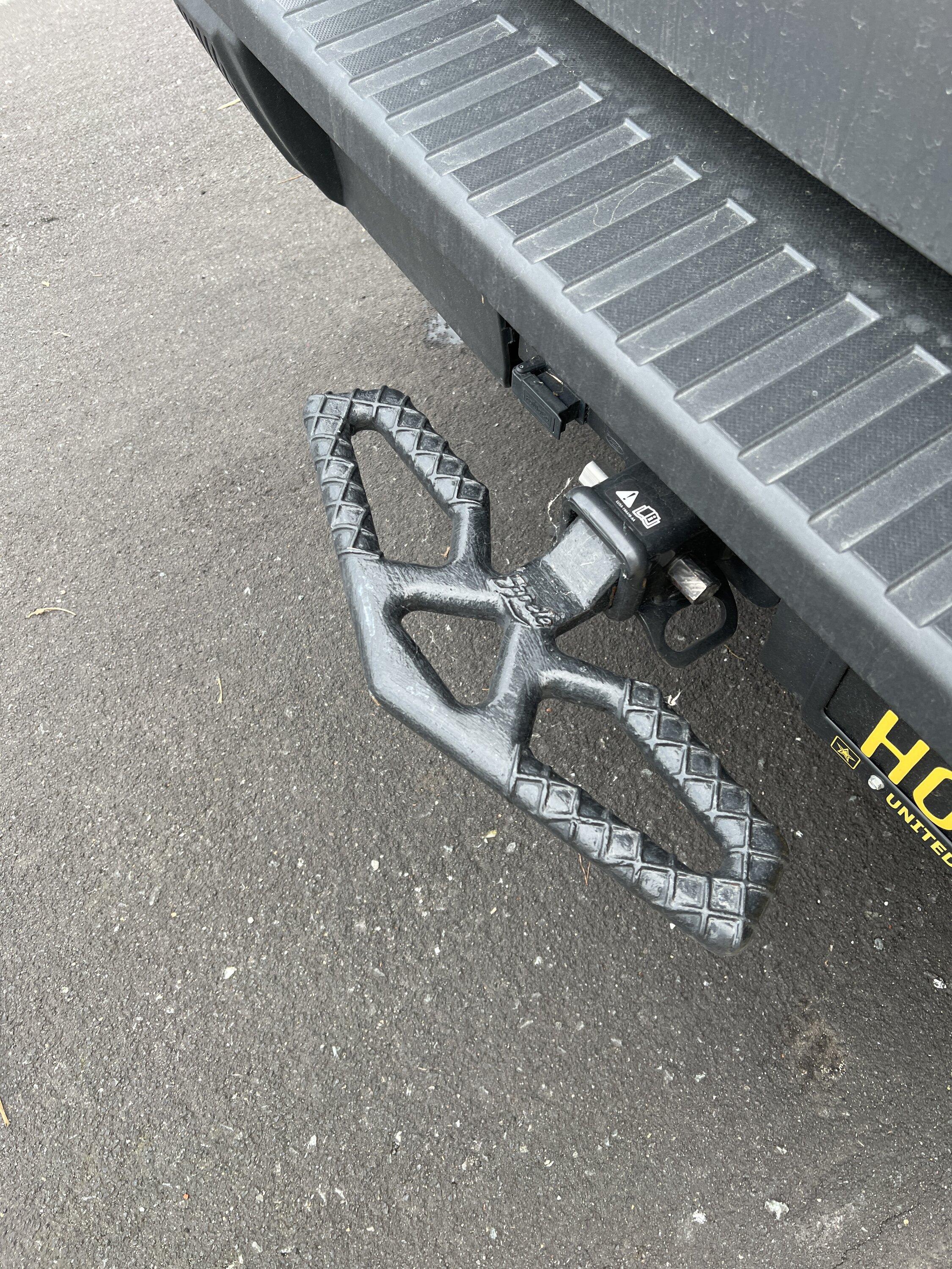 Ford Maverick Got rear ended this morning - hitch step saved my Mav image