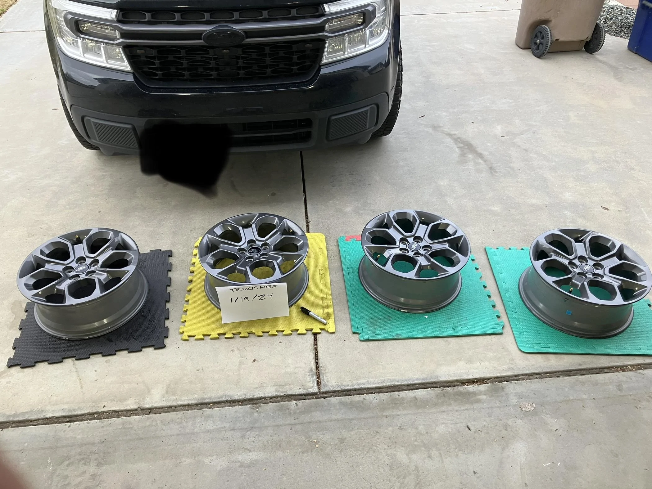 Ford Maverick Set of 4 XLT rims take offs FS $500 OBO A97C2348-BE9C-4E82-B06E-DCEA5B3F3132