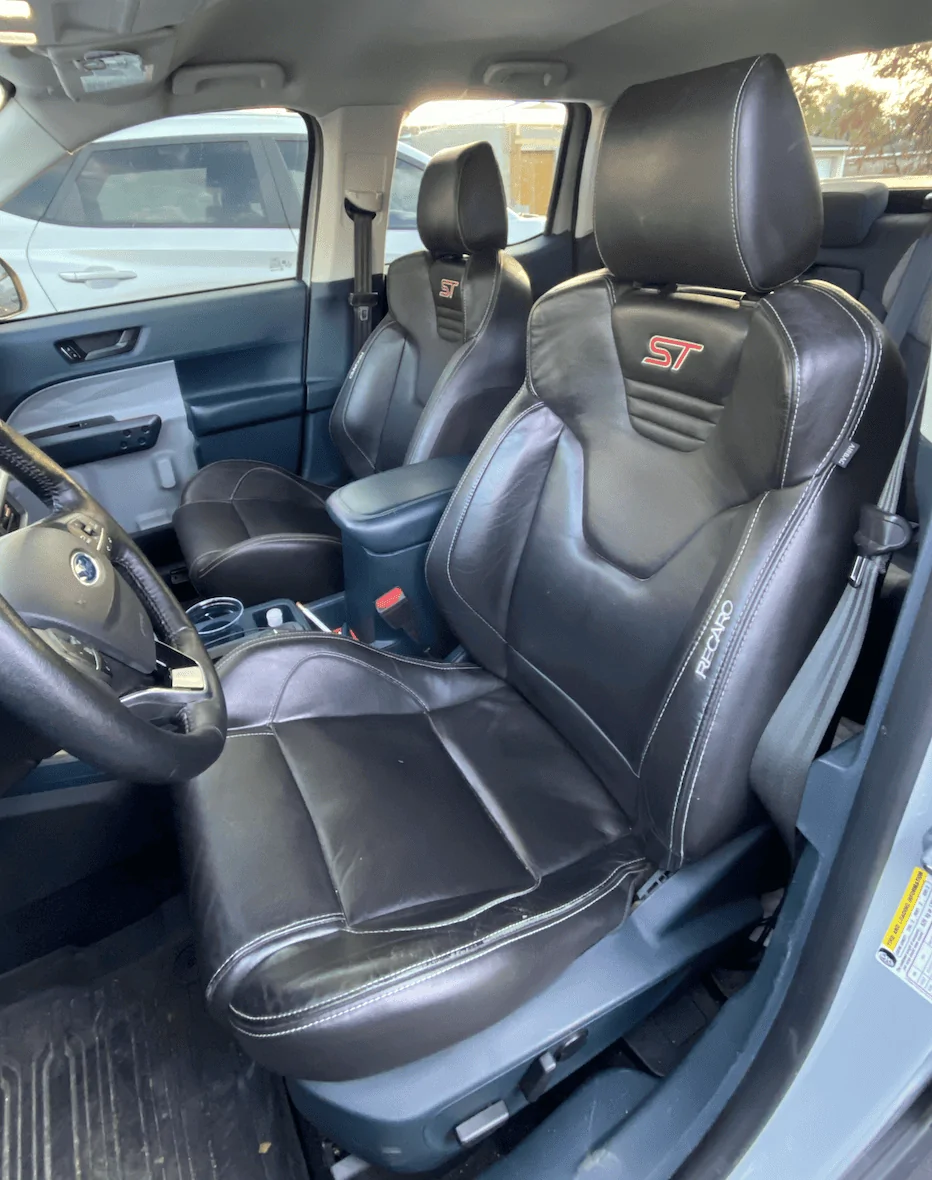 Ford Maverick Focus ST Seats installed in my “ST” Maverick Screenshot 2024-01-20 at 8.12.59 AM