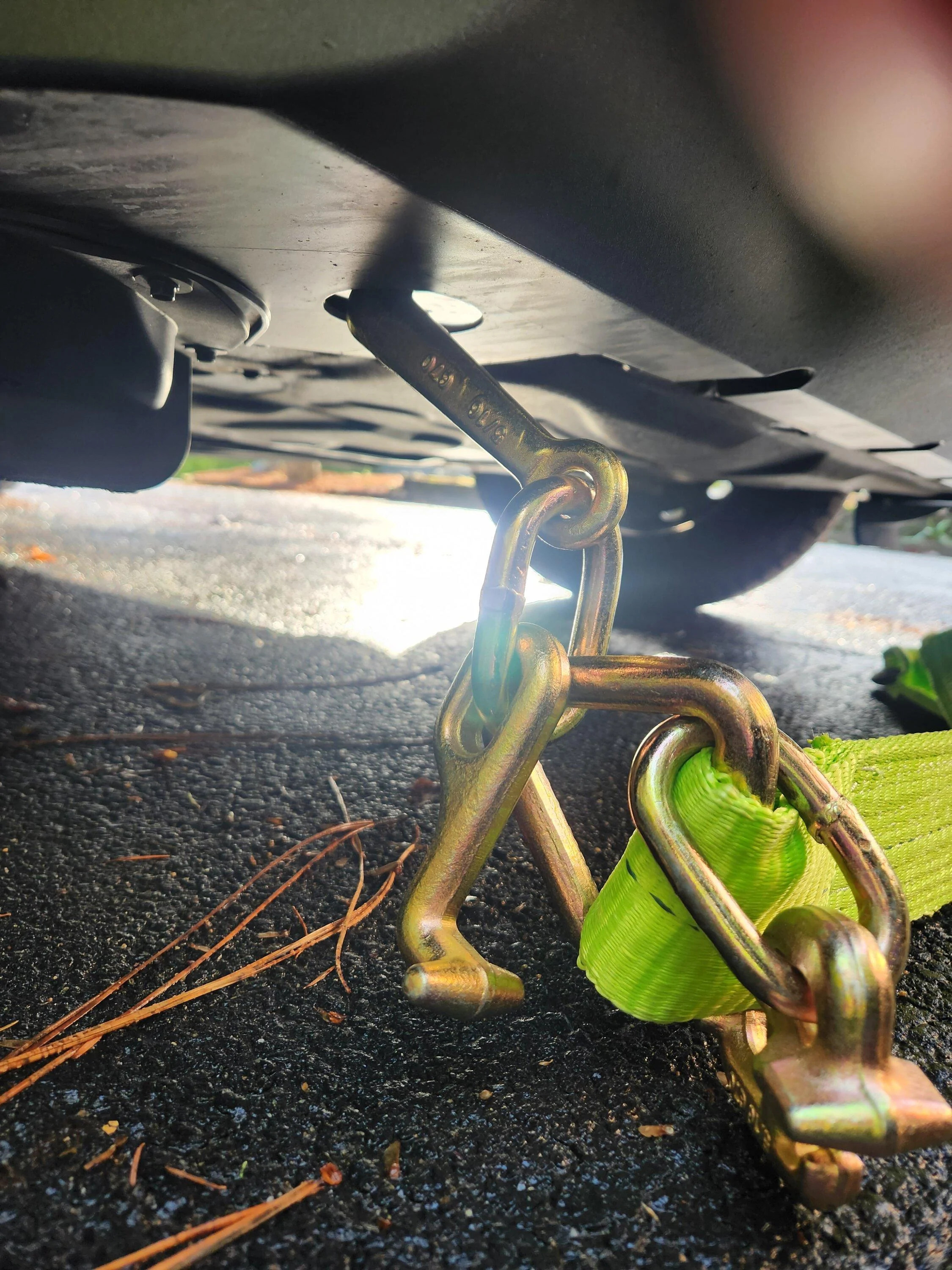 Ford Maverick Maverick Hybrid recovery points, what to do when stuck? 20240120_095408