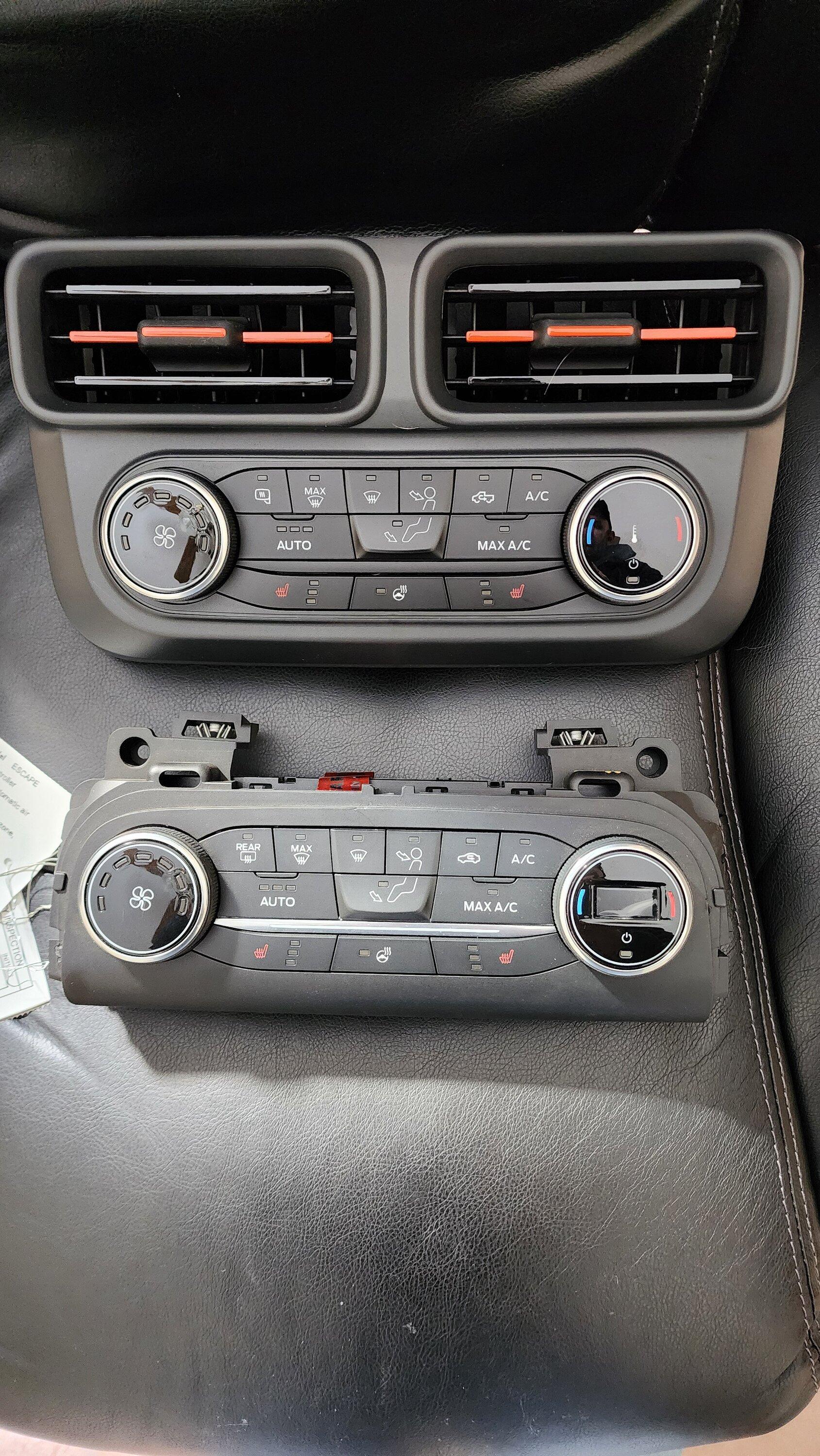 Ford Maverick Does anyone know the proper way to remove the Climate Control Unit in a Maverick? 20240120_122044