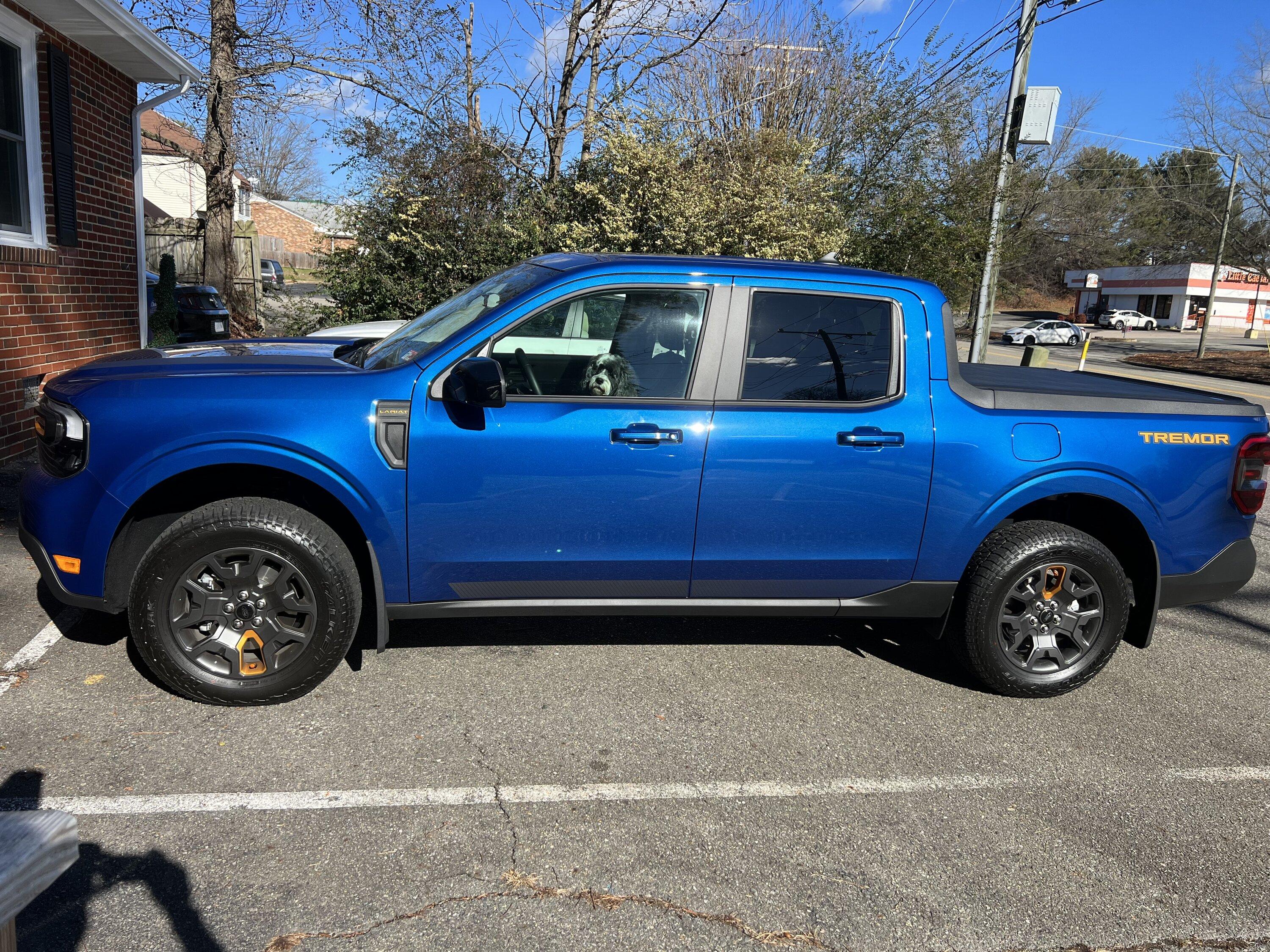 Ford Maverick New 24 Atlas blue tremor.. IMG_3493