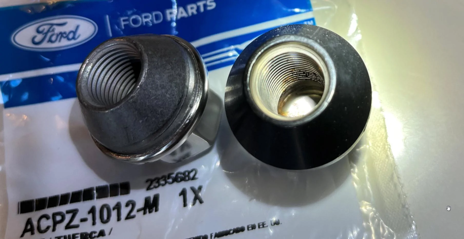 Ford Maverick Recommendation for solid lug  nuts Gorilla 61148BCX, Ford OEM 14x1.5 Lug Nuts - 2024-01-20