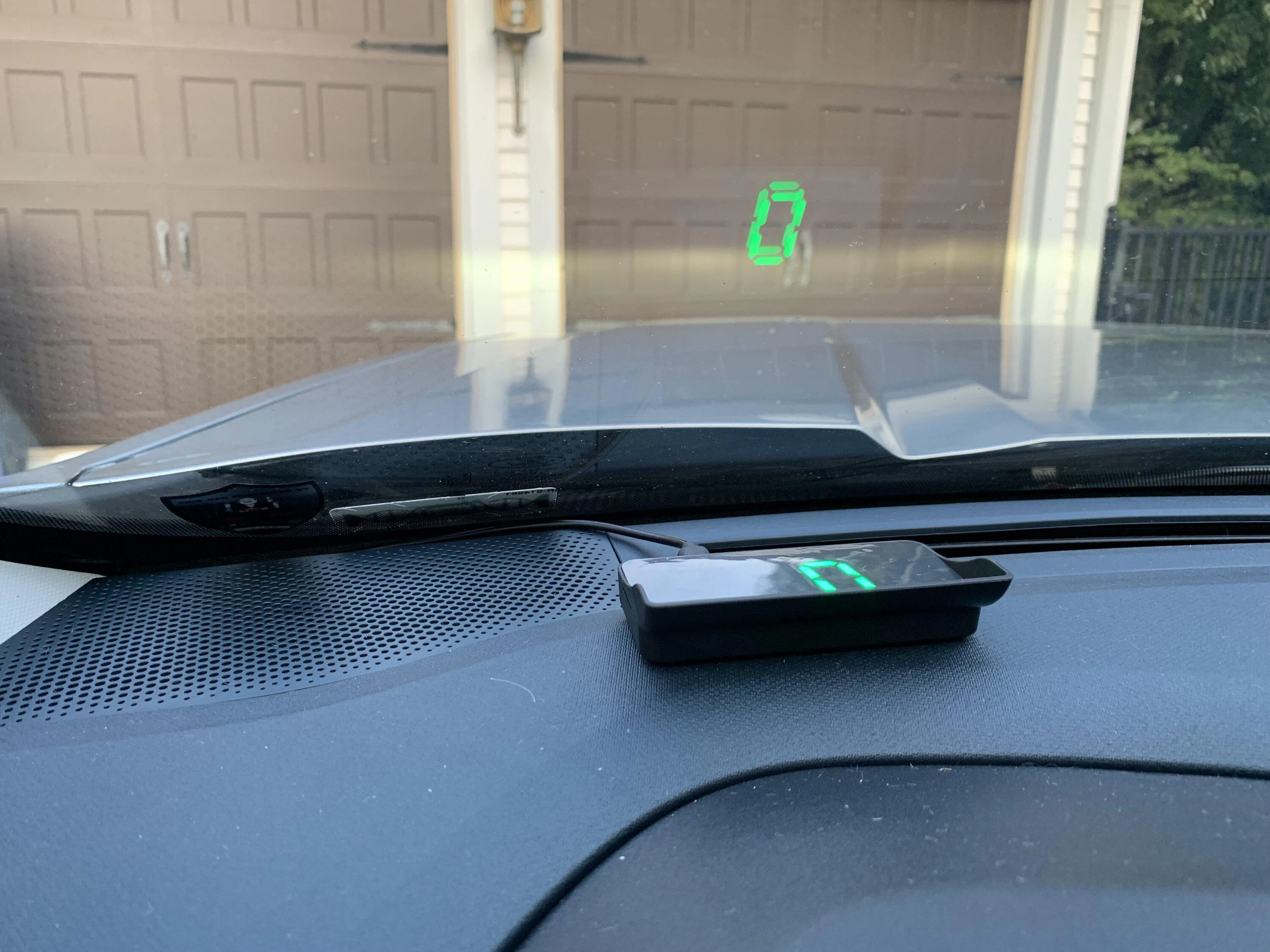 Ford Maverick Heads Up Display IMG_1372