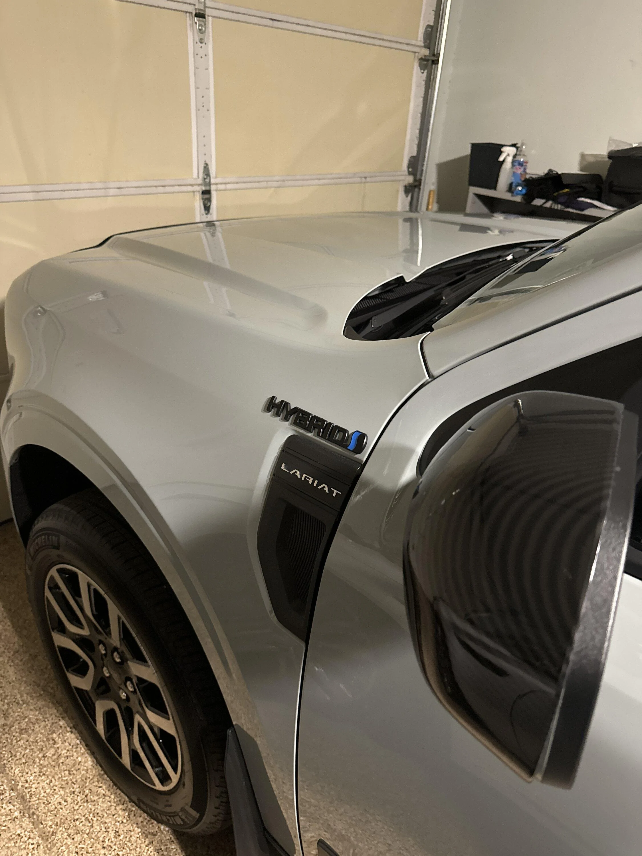Ford Maverick Custom fender vent emblem plaques imag