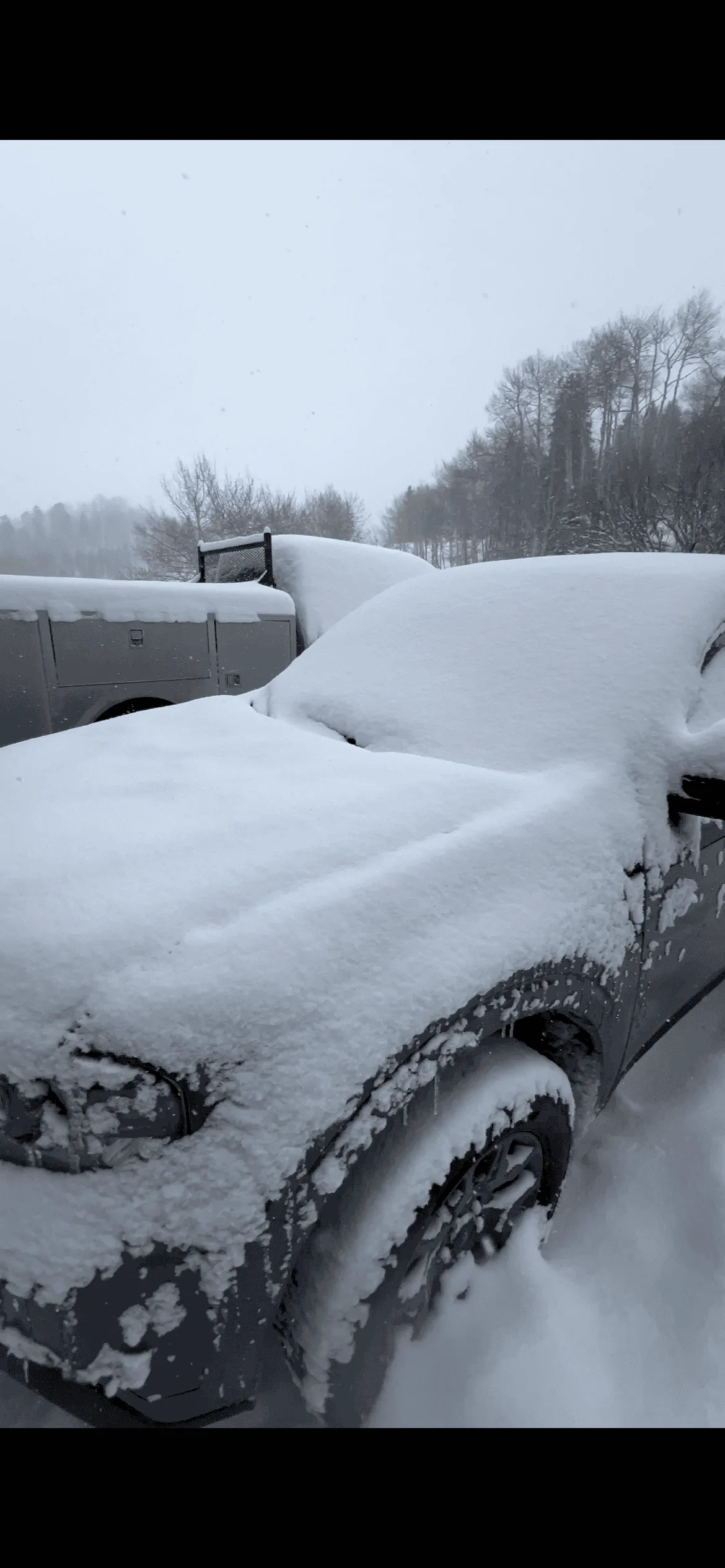 Ford Maverick Maverick under snow. IMG_2856