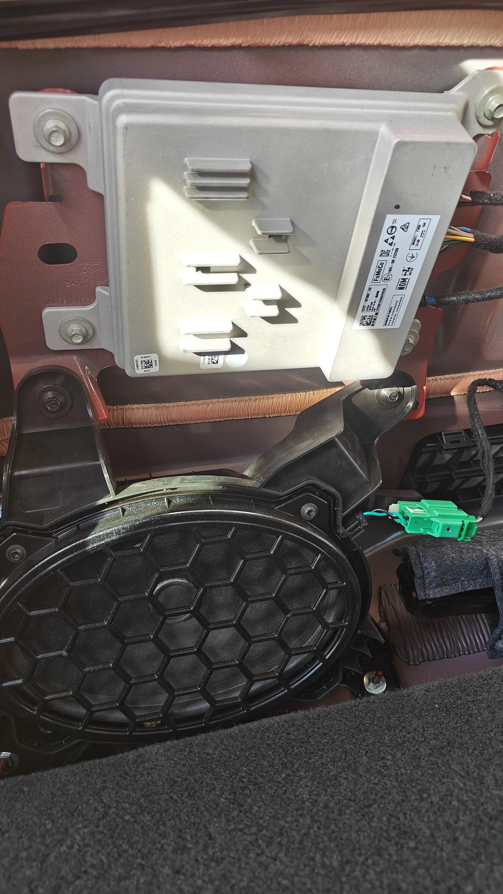 Ford Maverick Simple B&O upgrade and sub solution. IMG20240123142119