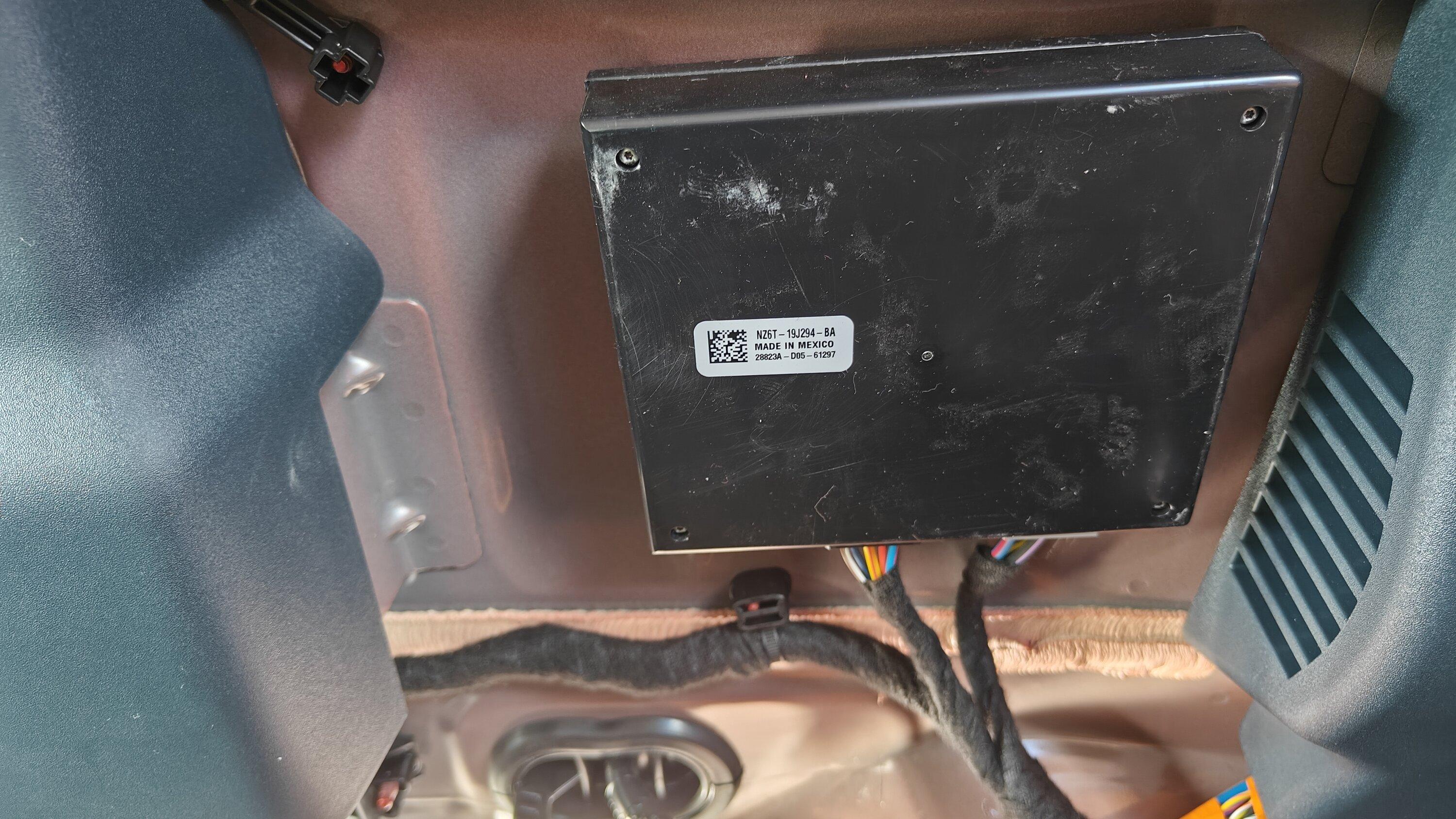 Ford Maverick Simple B&O upgrade and sub solution. IMG20240123142323