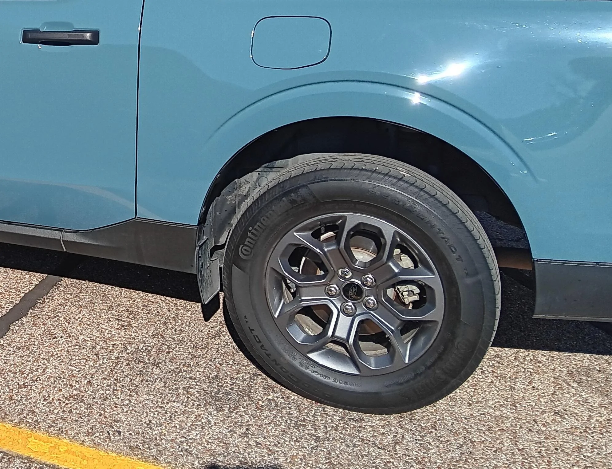 Ford Maverick Mud Guards Zoomed