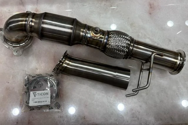 Ford Maverick Fast Mavericks GESI EPA Catted 3" 304 Stainless Steel Downpipe INSTALLED! Downpipe_10