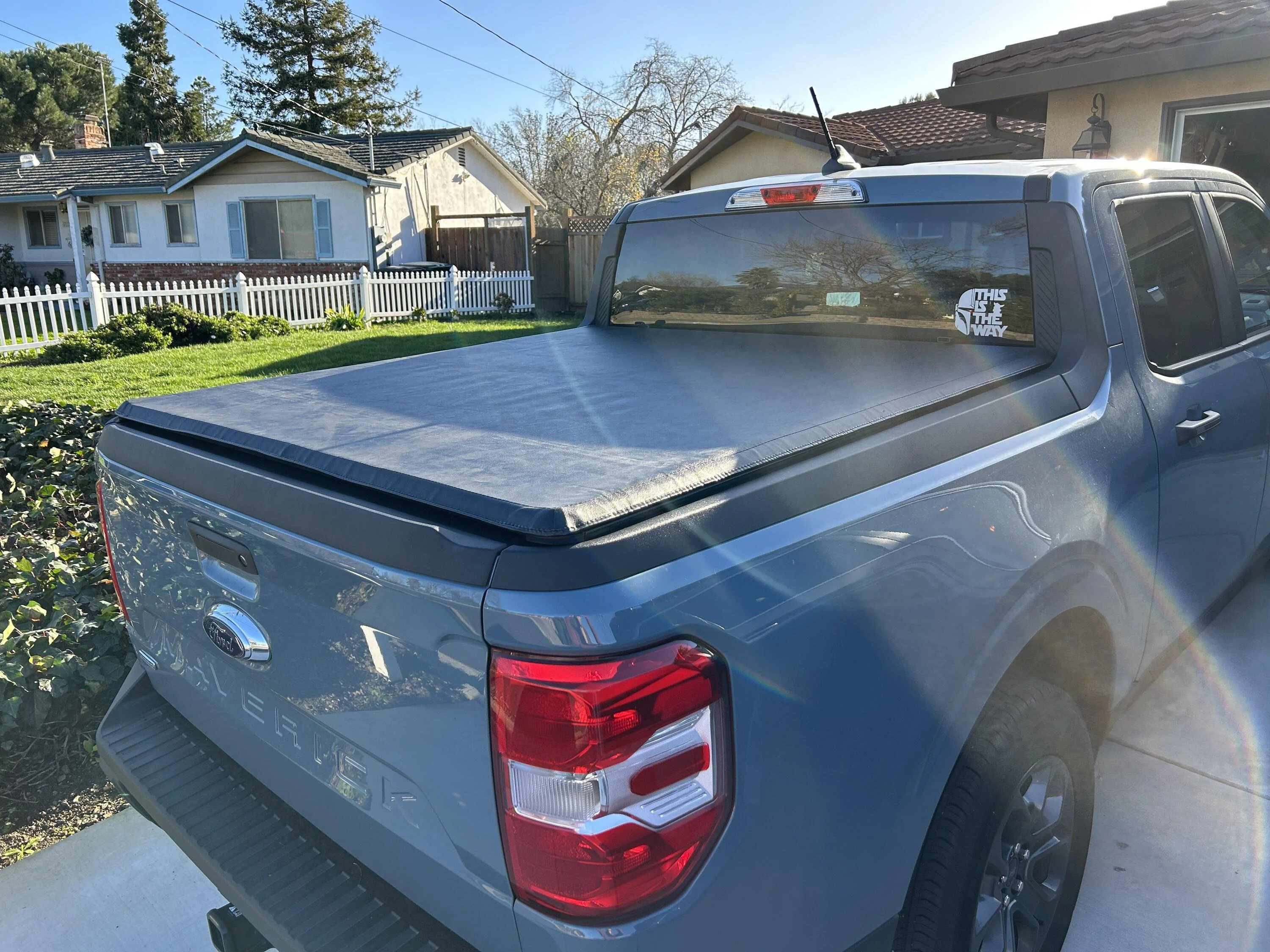 Ford Maverick Difference in soft roll-up tonneau covers (ebay vs amazon) IMG_1283