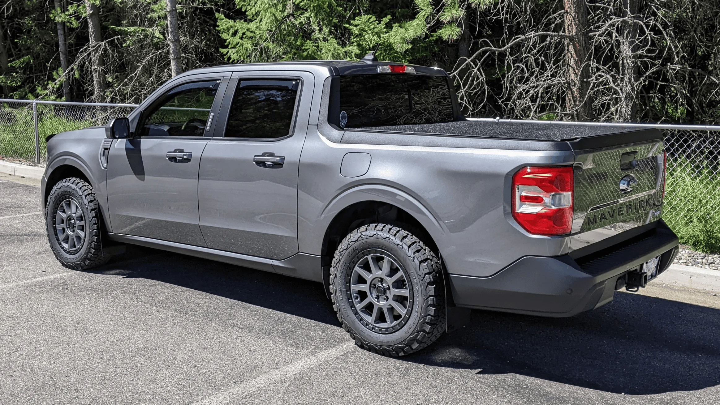 Ford Maverick Window tint pic request/comparison 003