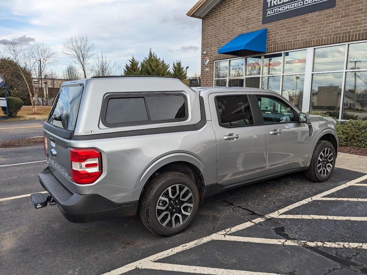 Ford Maverick Iconic Silver ARE Topper installed, Rock Hill, SC Truck_Hardshell_02