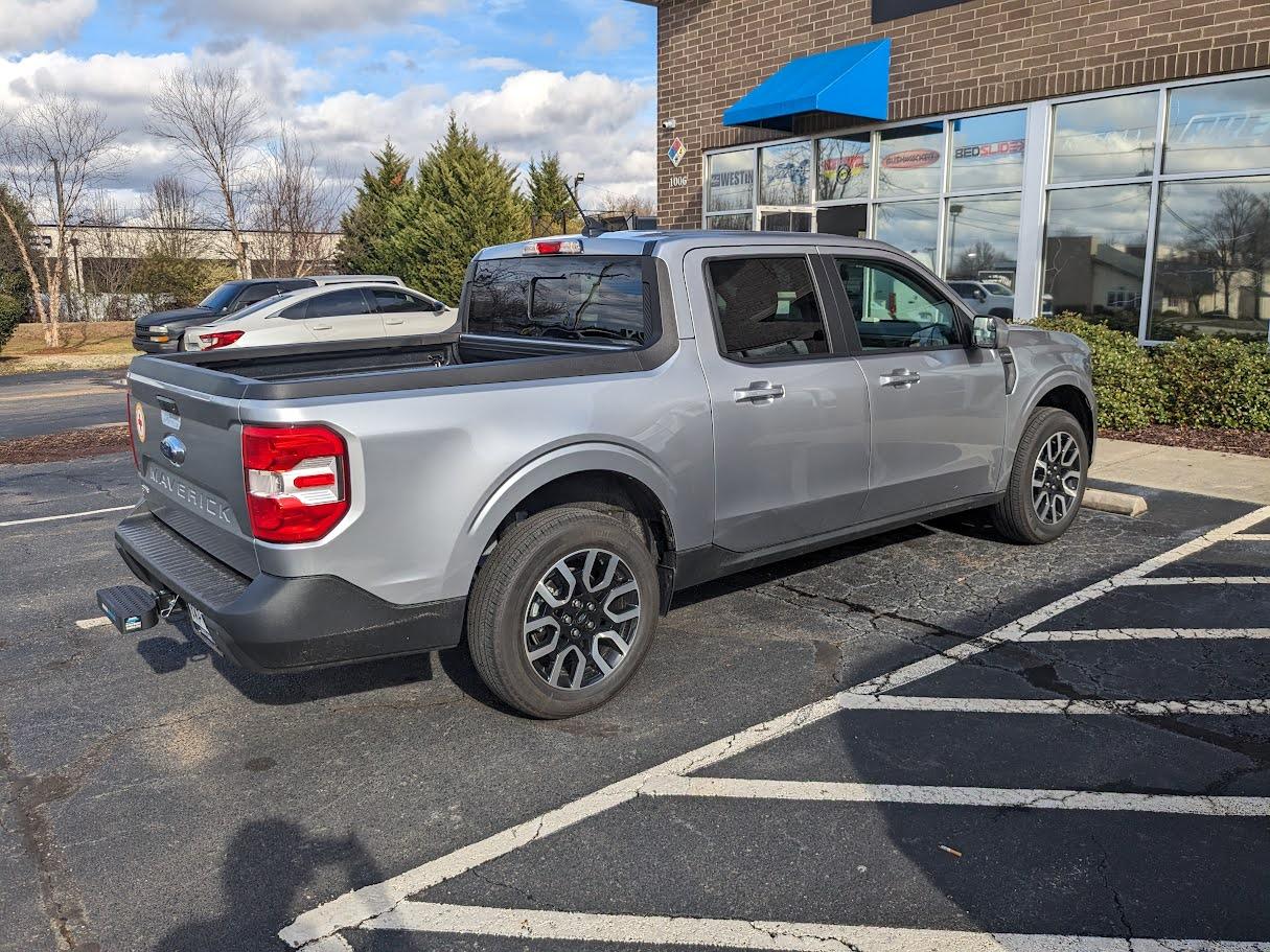 Ford Maverick Iconic Silver ARE Topper installed, Rock Hill, SC Truck_Hardshell_03