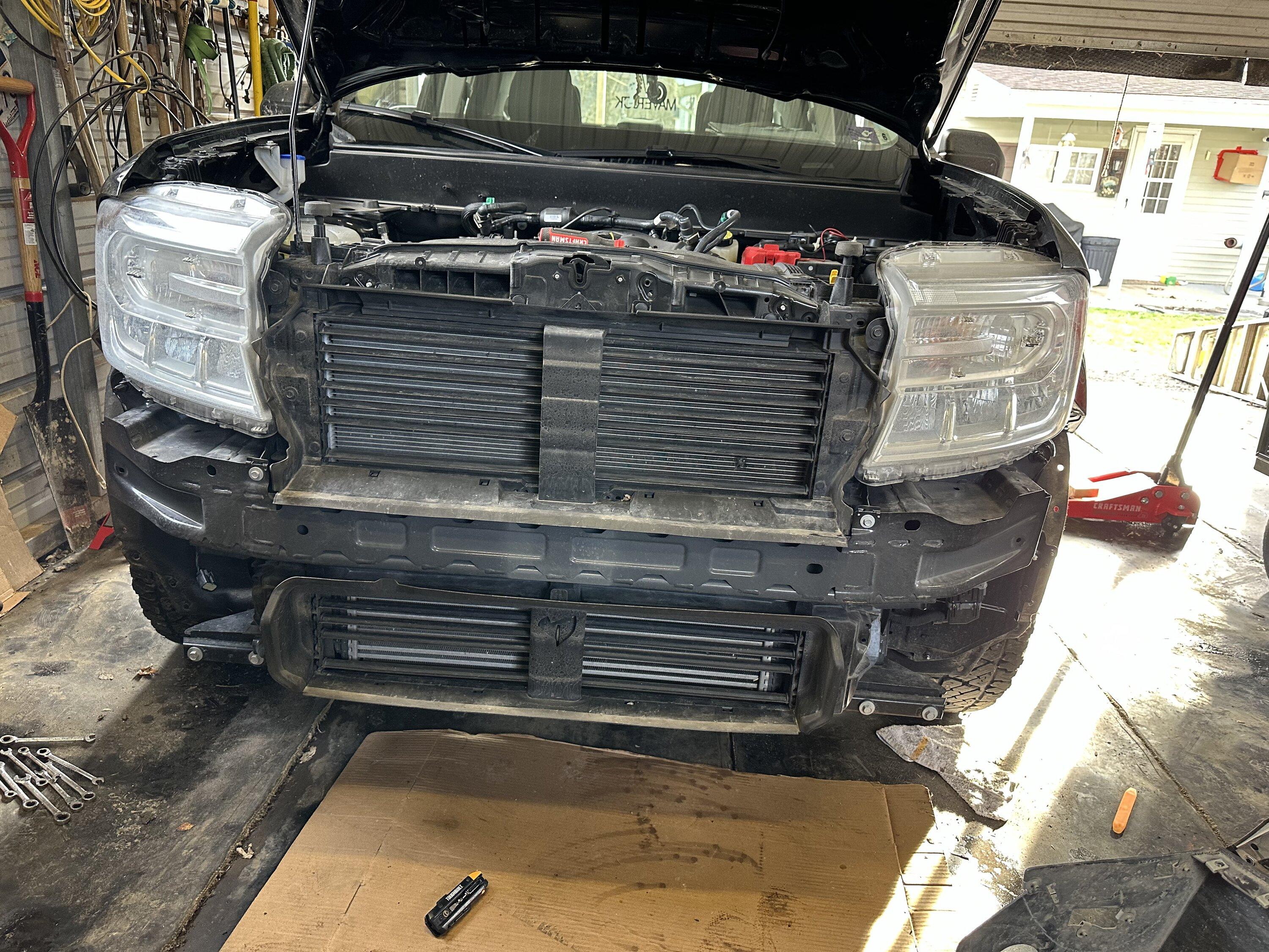 Ford Maverick Ford Raptor style grill for the Maverick - Installed Pics IMG_3605