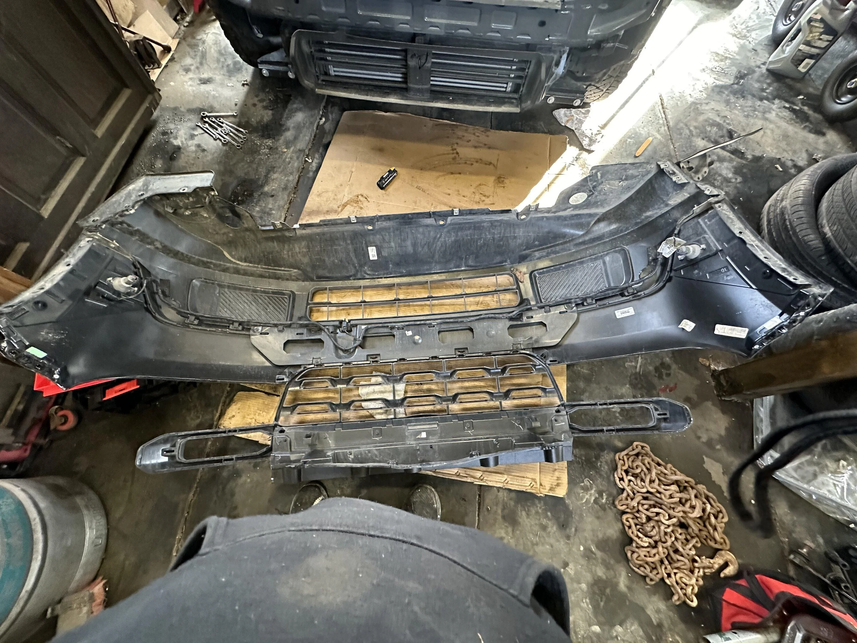 Ford Maverick Ford Raptor style grill for the Maverick - Installed Pics IMG_3606