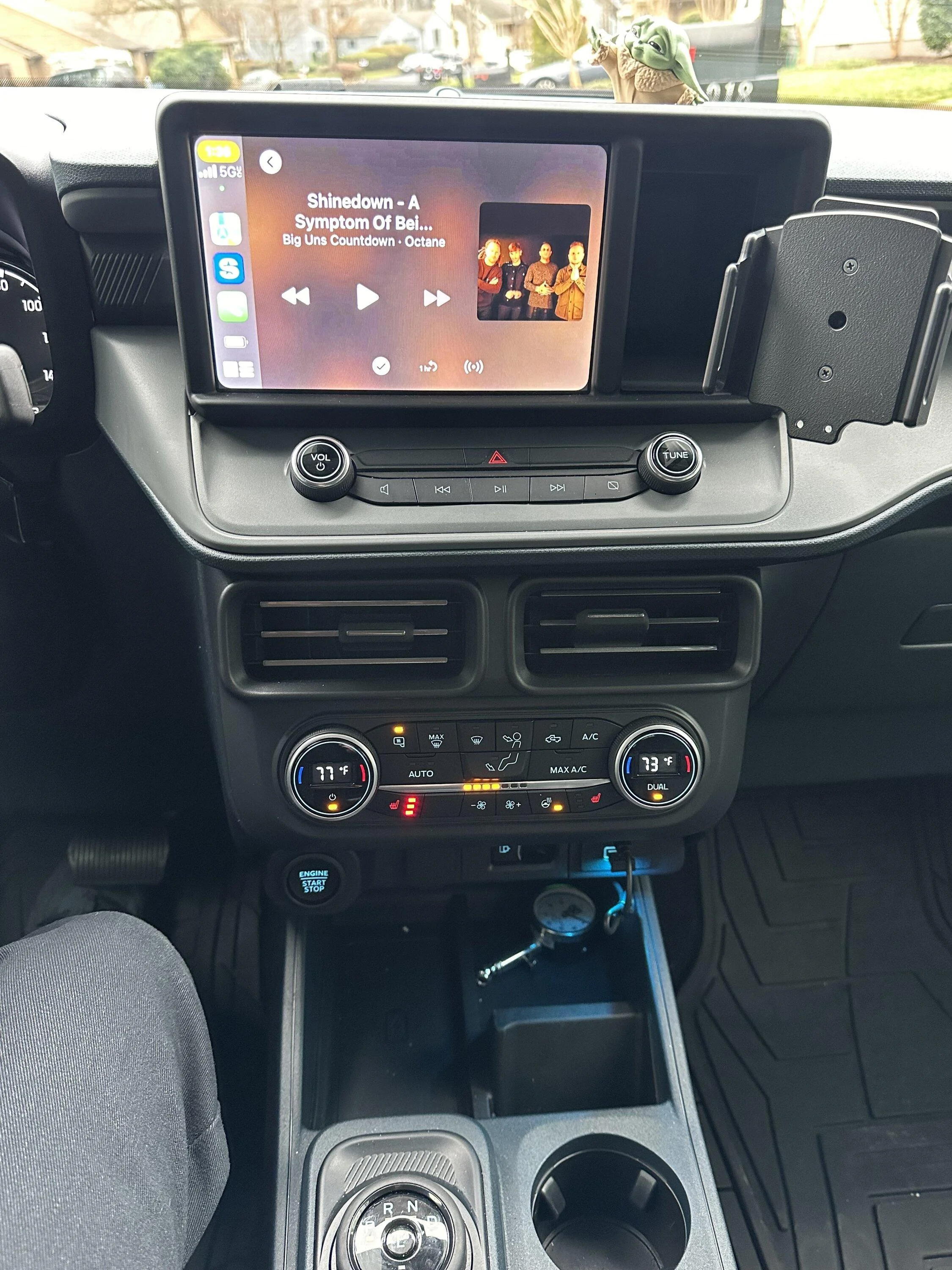 Ford Maverick Installed the Escape digital dual HVAC control today in my 23 Lariat Hybrid IMG_9945