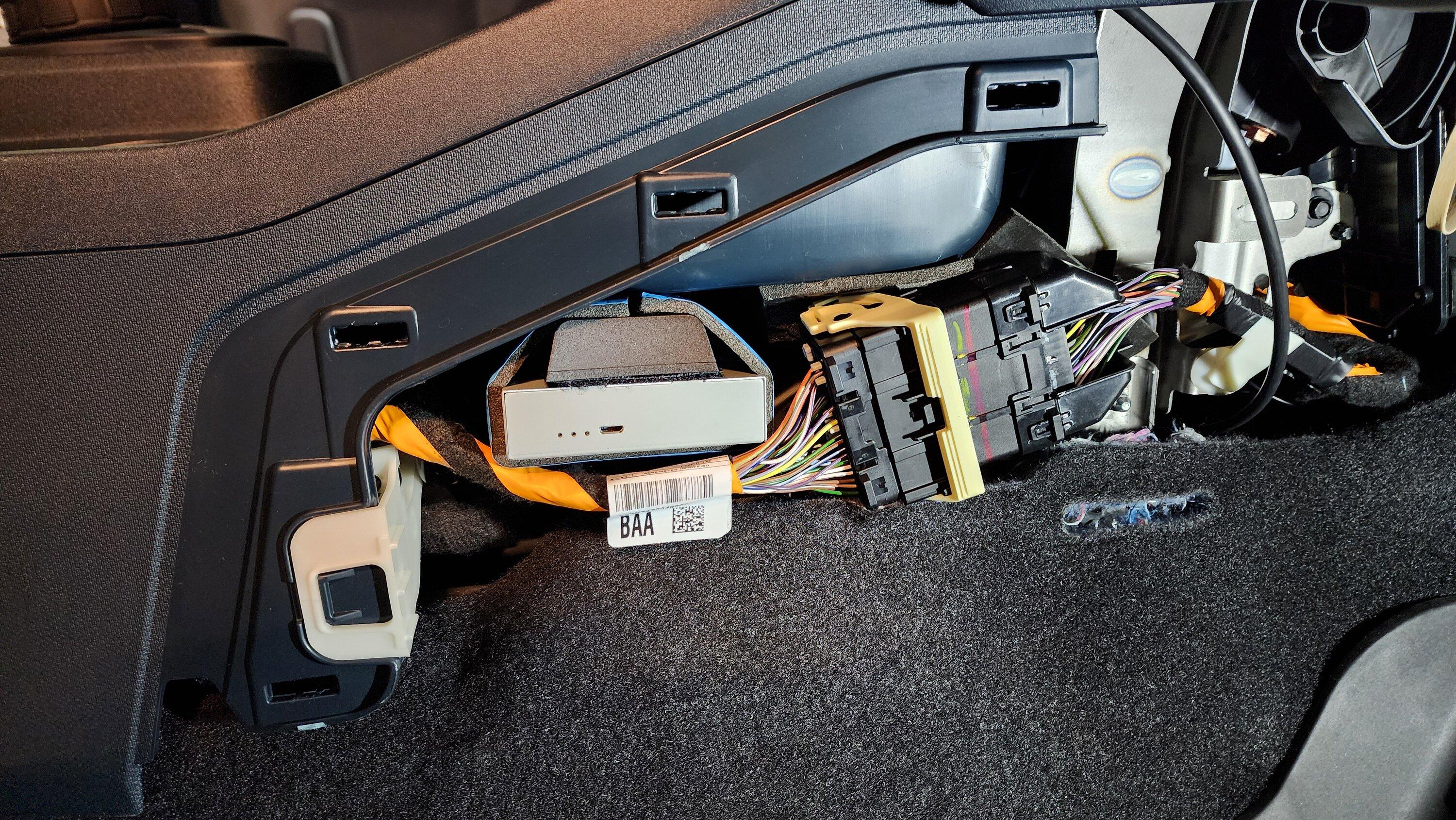Ford Maverick Bought the Vais SiriusXM internal kit; anybody else installed one of these? 20240128_160405