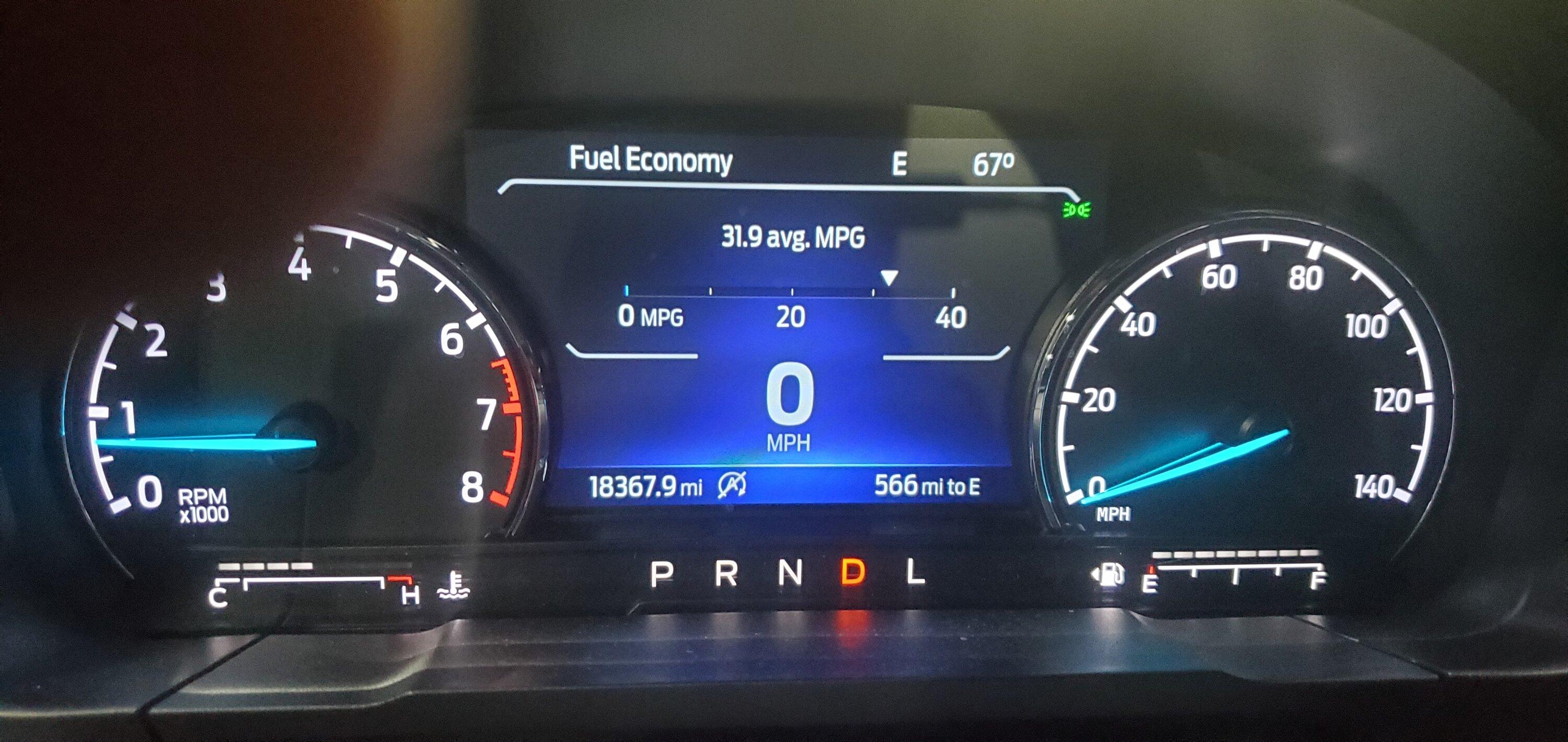Ford Maverick Gas gauge shows full, I know it not... 566 to e