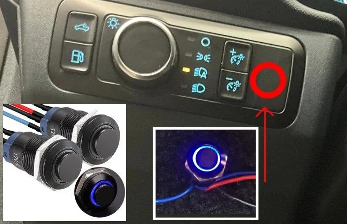 Ford Maverick What is this button ? switch location
