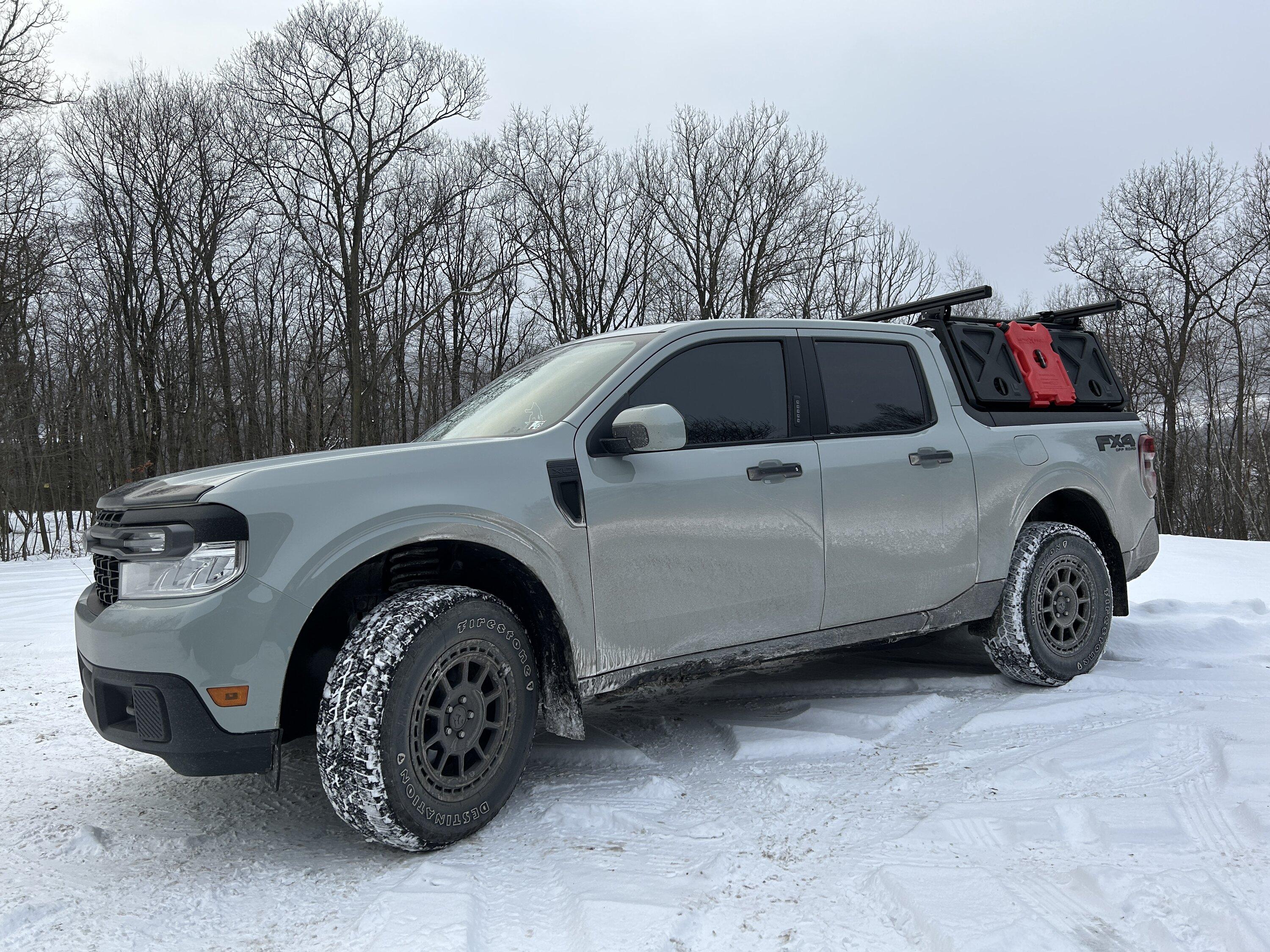 Ford Maverick HRG 1.5" lift kit for Maverick Tremor installed IMG_1870