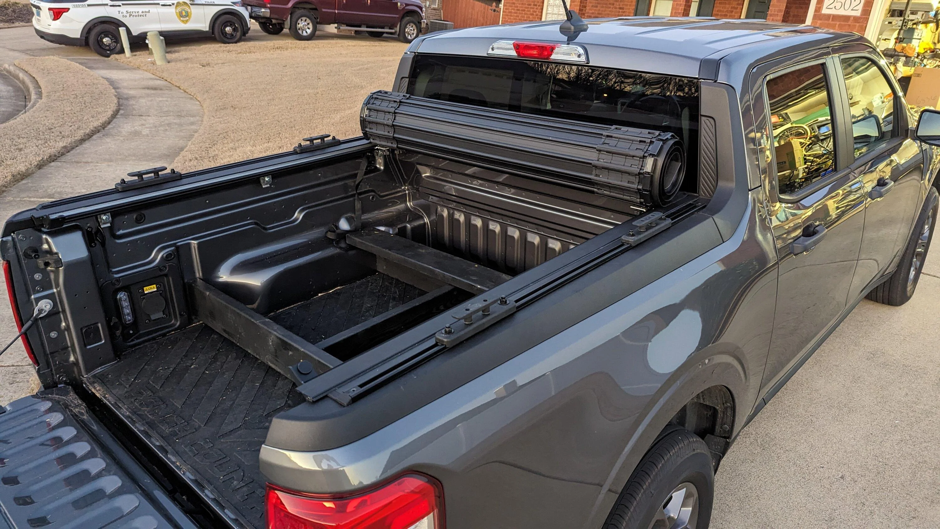 Ford Maverick Tonneaus with rack rails PXL_20240131_233106267