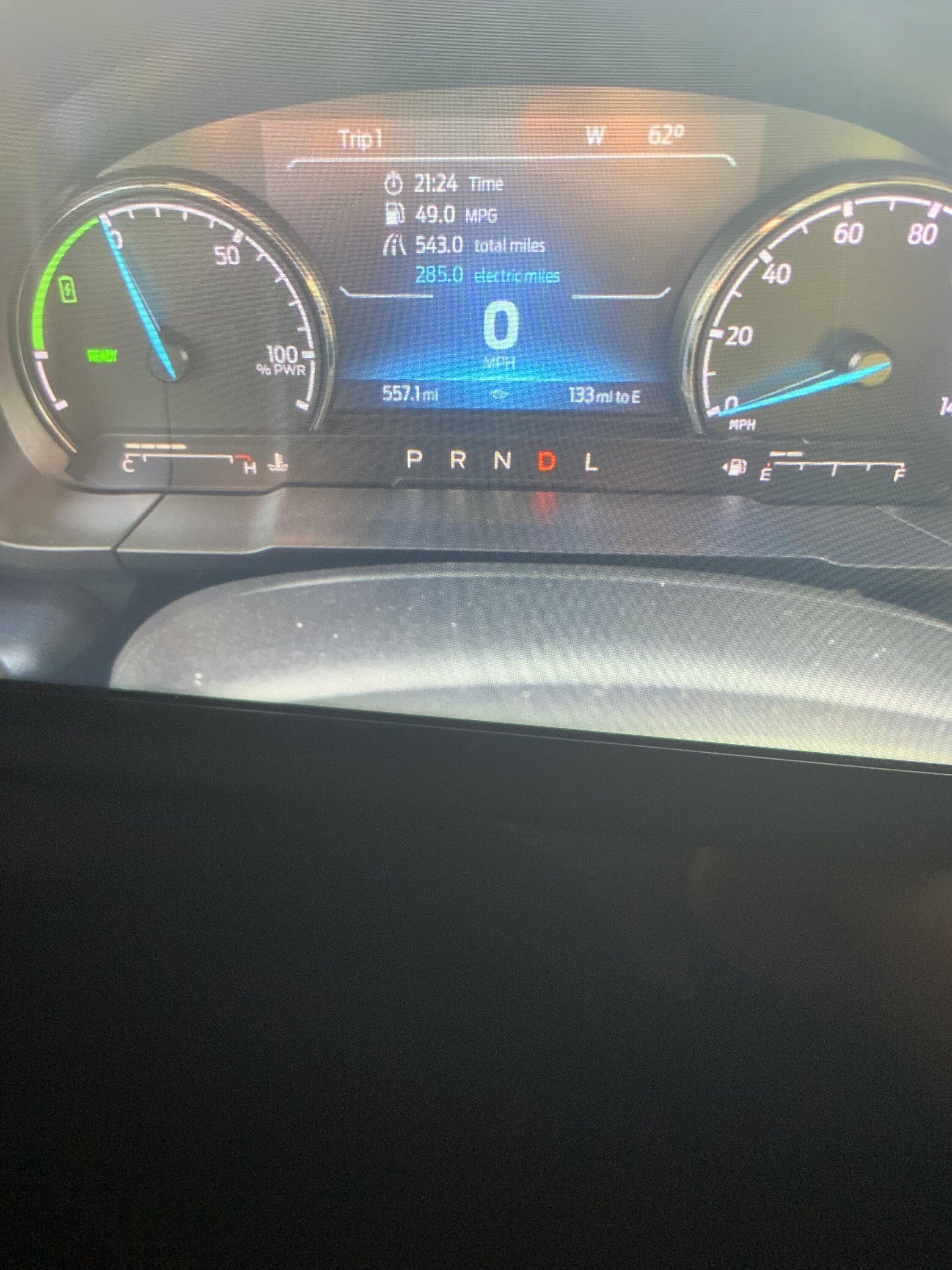 Ford Maverick New Hybrid MPG IMG_0069