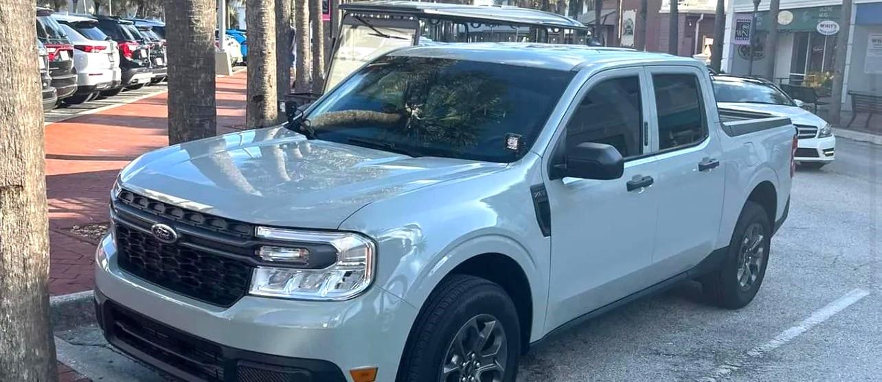 Ford Maverick Remove cove tape off of B pillar on doors looks a lot better b-pillar
