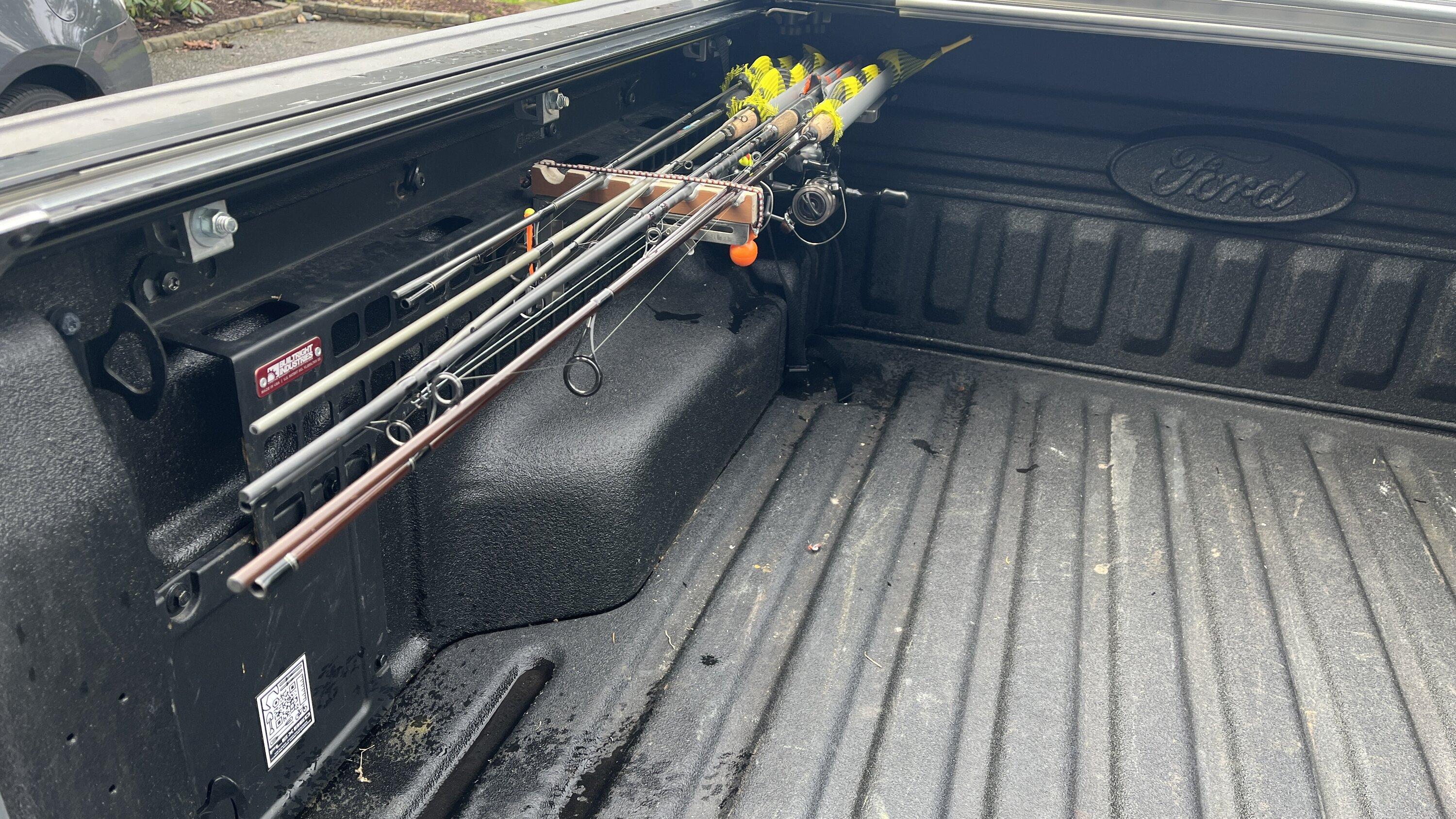 Ford Maverick Fishing rod bed rack DIY - Version 1 IMG_7285
