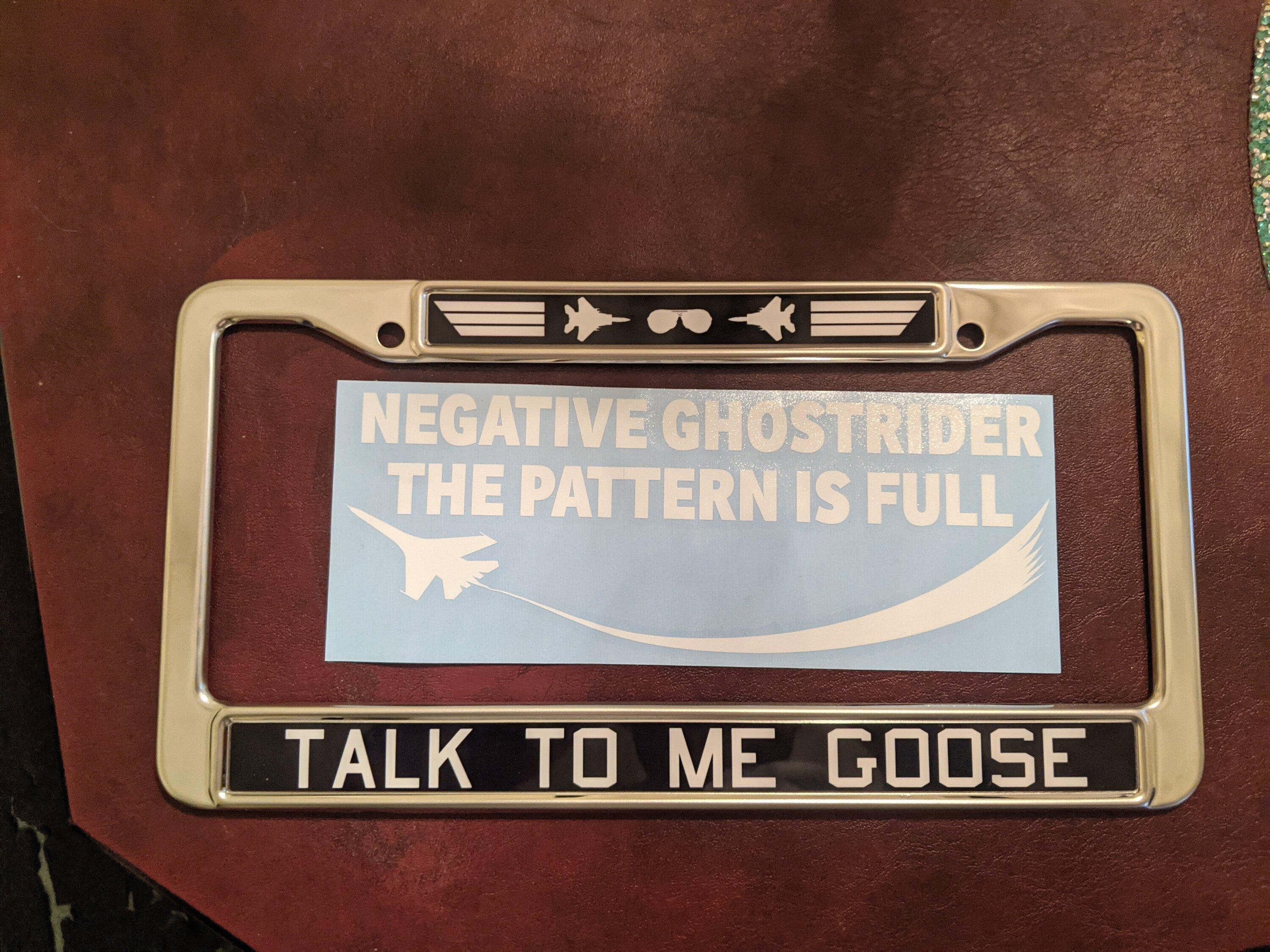 Ford Maverick I hope Tom Cruise approves... Top Gun rear window decal PXL_20231023_221602472