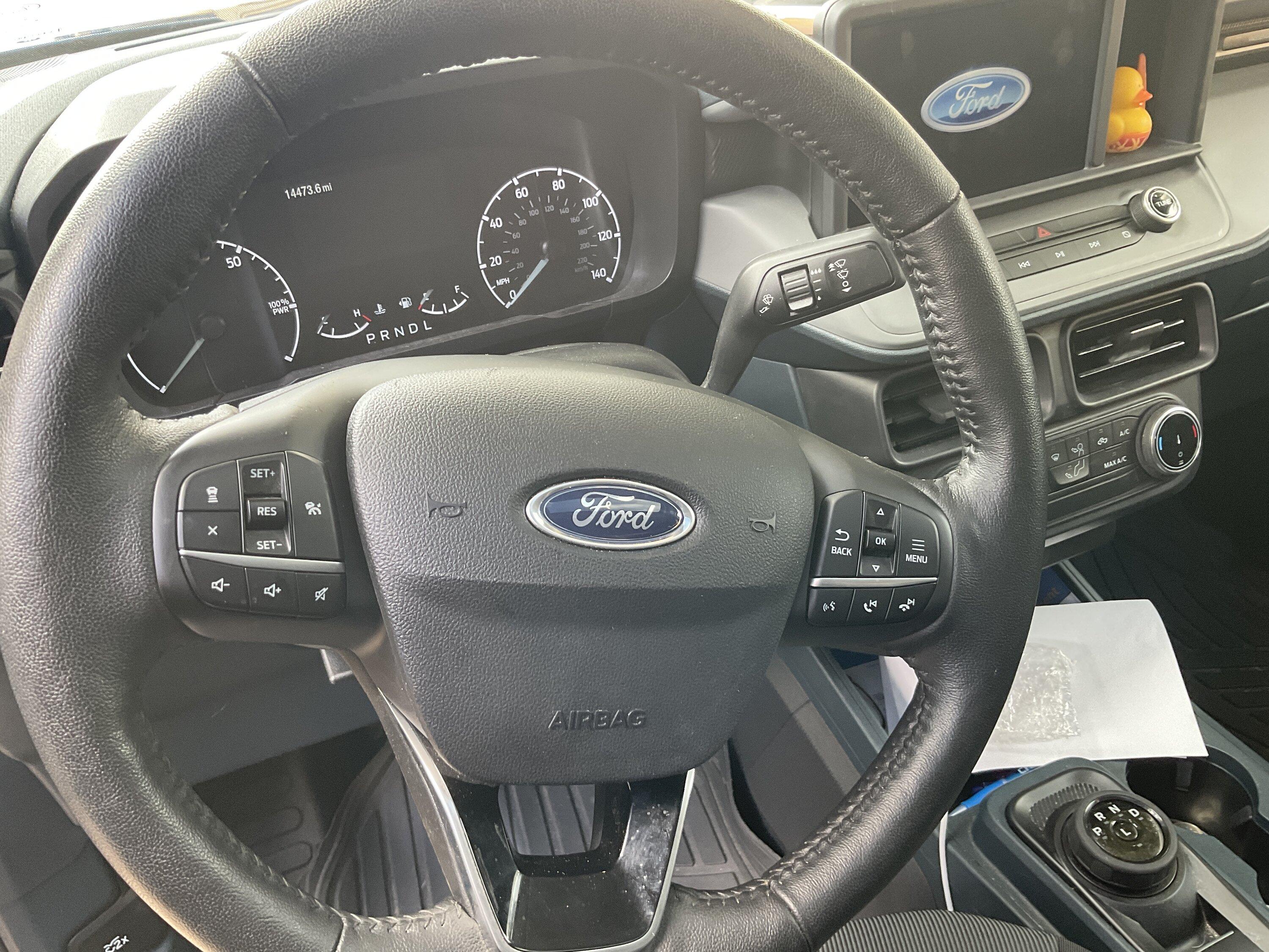 Ford Maverick How easy is to swap Ford Steering wheels? image