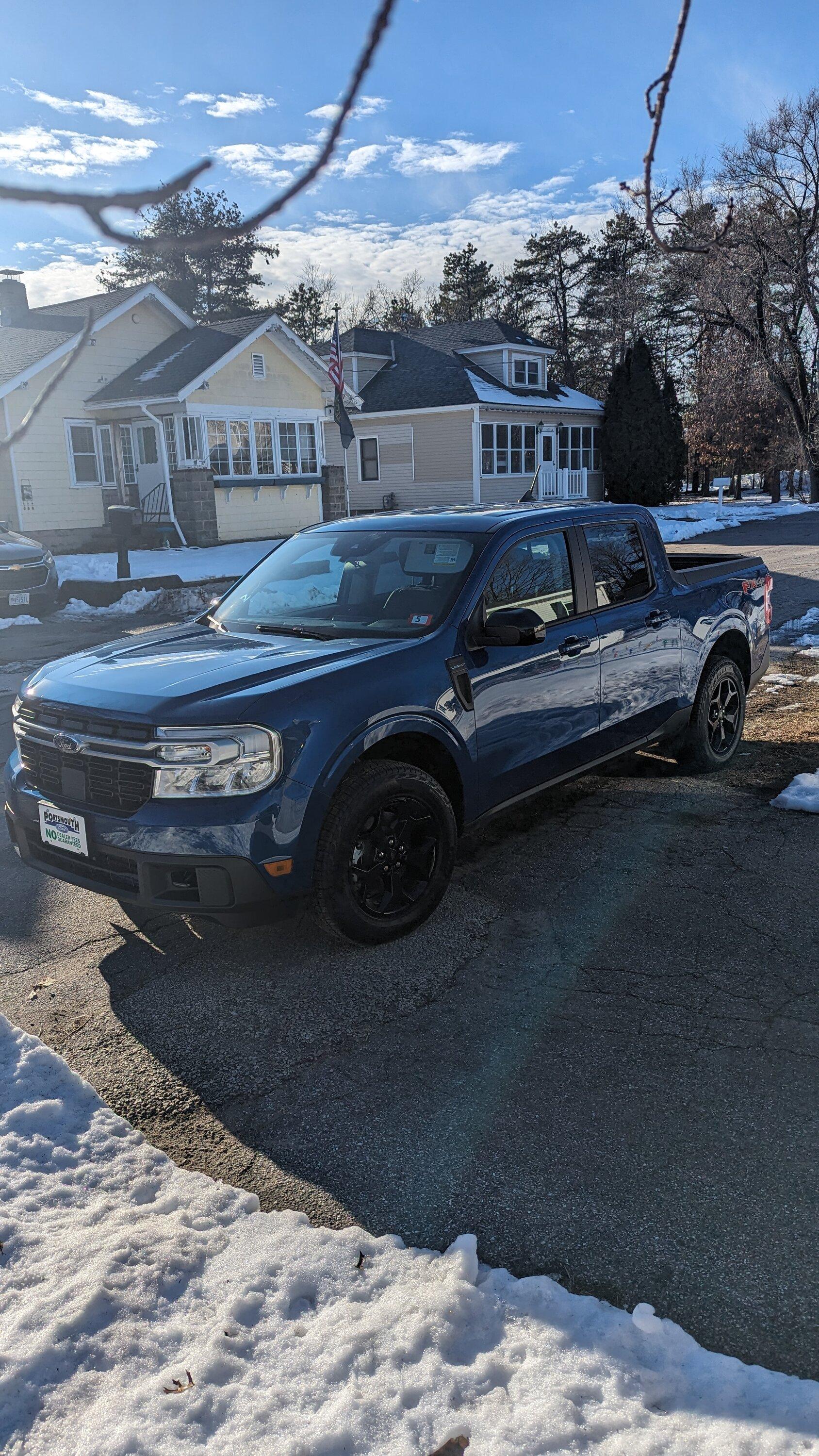 Ford Maverick Just got home with the Mav PXL_20240203_195706955