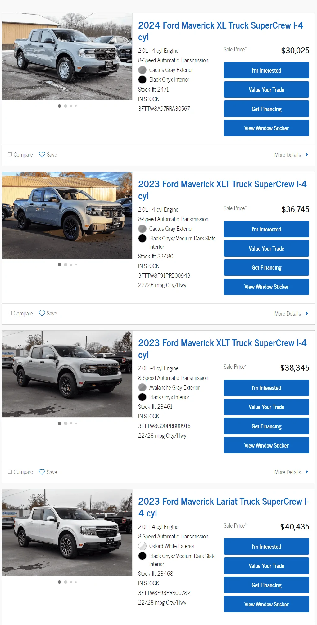 Ford Maverick 2025 Maverick refresh and other rumors (from display manager at auto show) marcCaptur