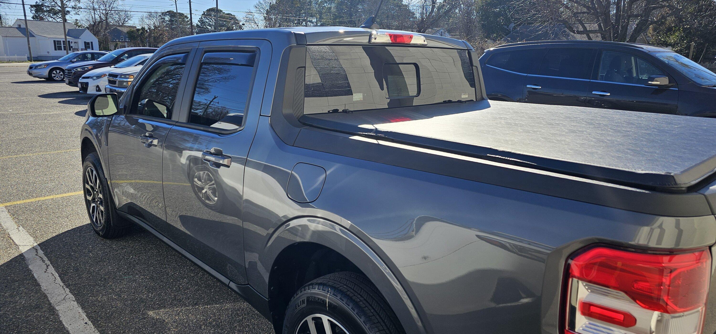 Ford Maverick 2024 Carbonized Gray Lariat Hybrid finally home 20240204_143014
