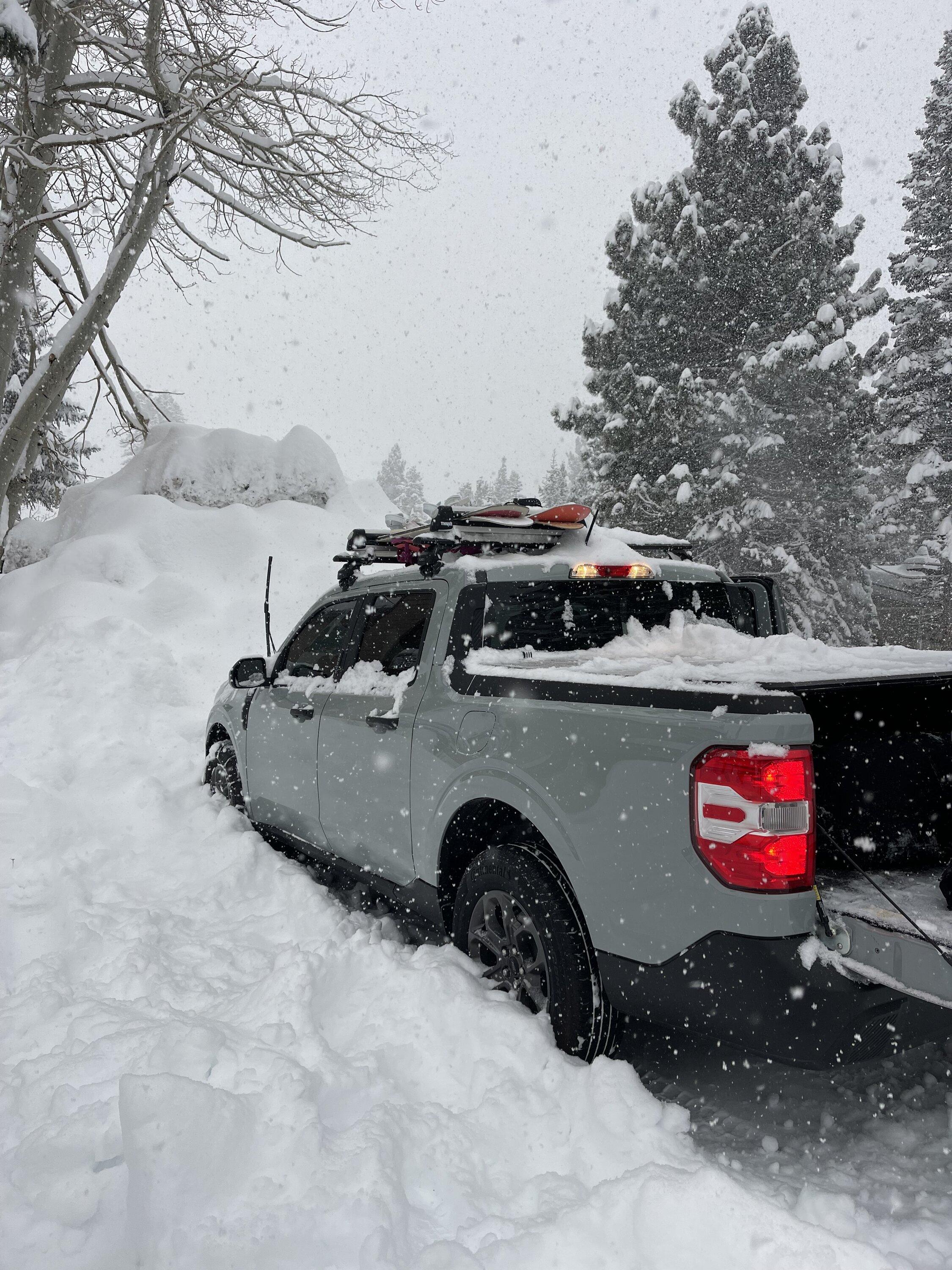 Ford Maverick Maverick Hybrid vs. Snow Storm IMG_3593