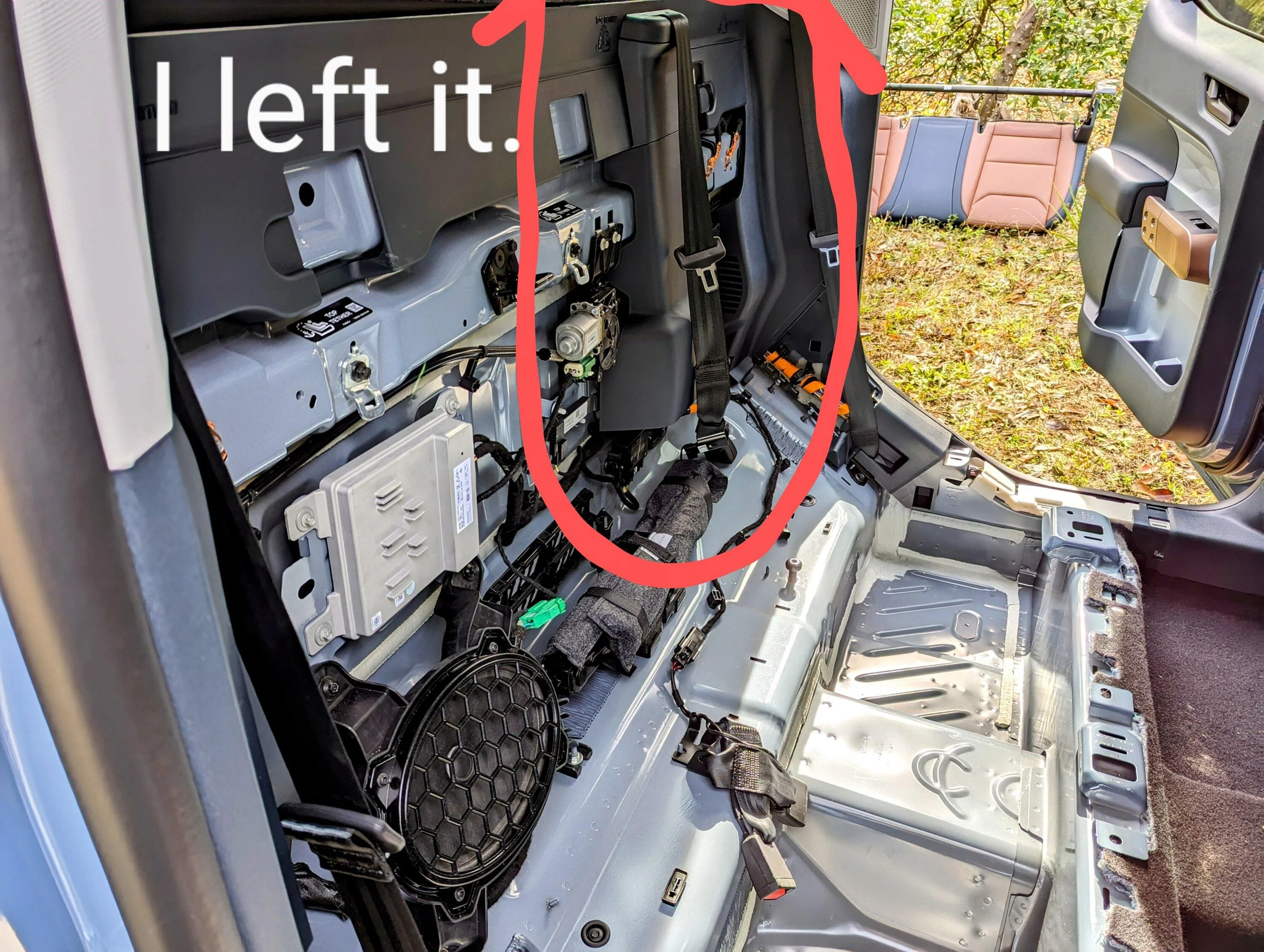 Removing Rear Seat, how to get around the center Seat Belt? |  MaverickTruckClub - 2022+ Ford Maverick Pickup Forum, News, Owners,  Discussions