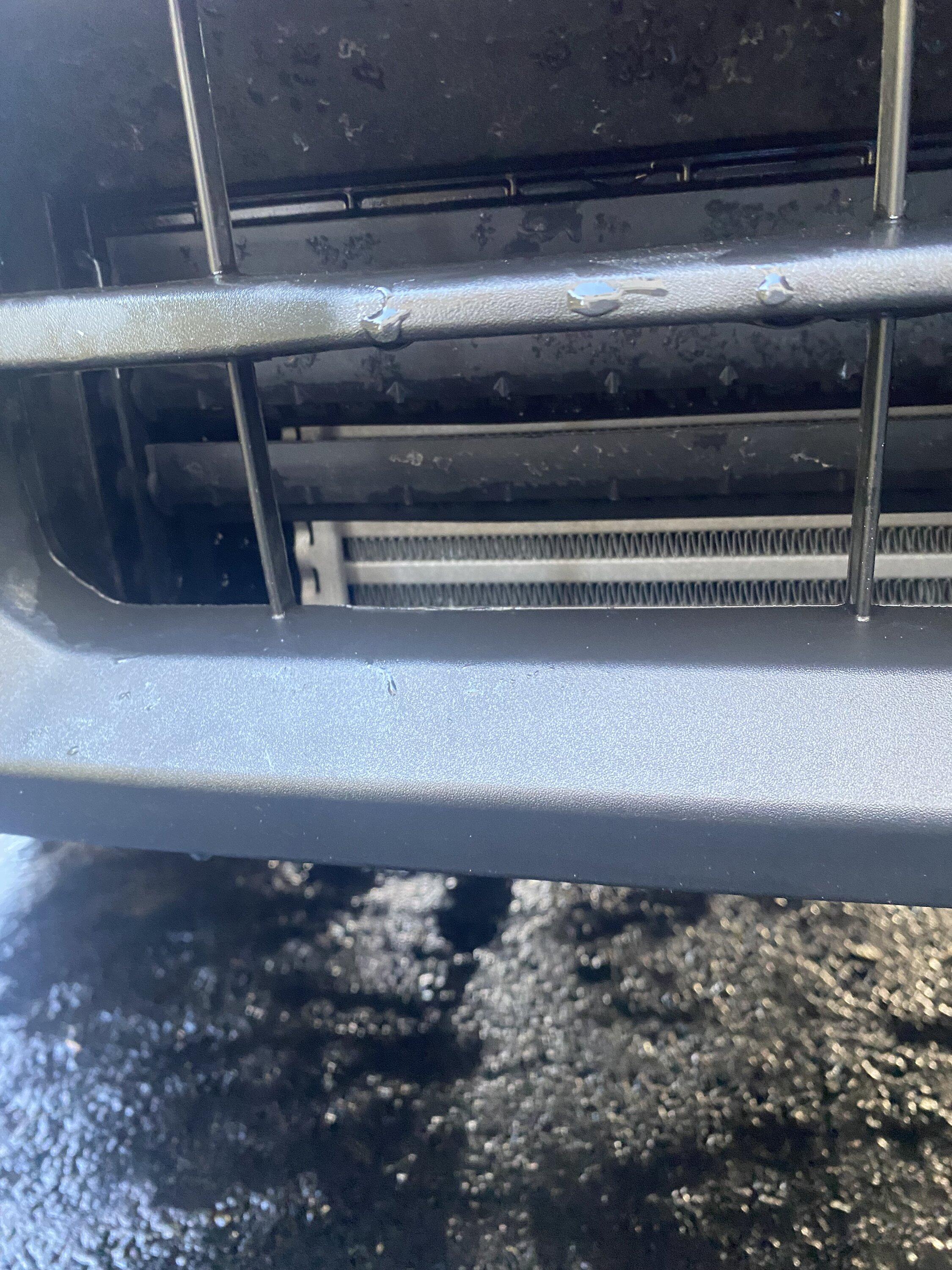 Ford Maverick Intercooler vanes IMG_3081