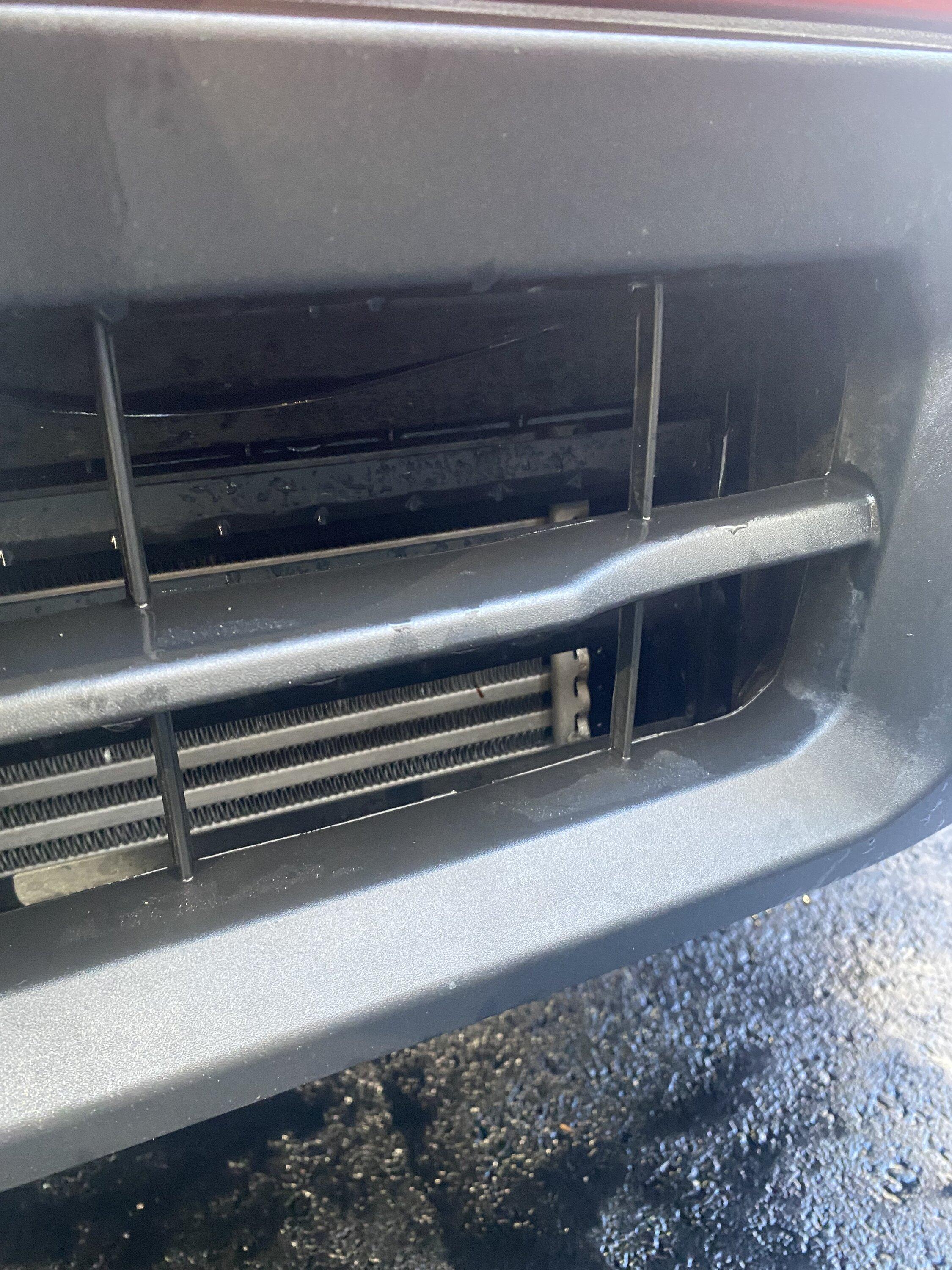 Ford Maverick Intercooler vanes IMG_3082