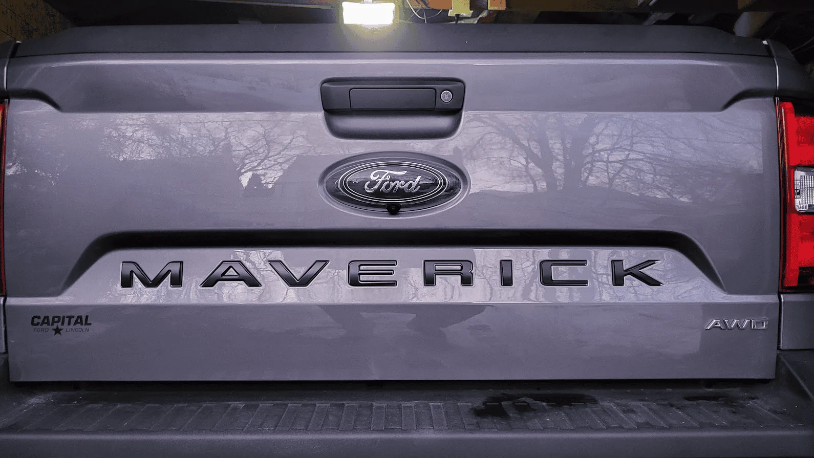 Ford Maverick Best Tailgate Lettering for Carbonized Gray? 1707318496216
