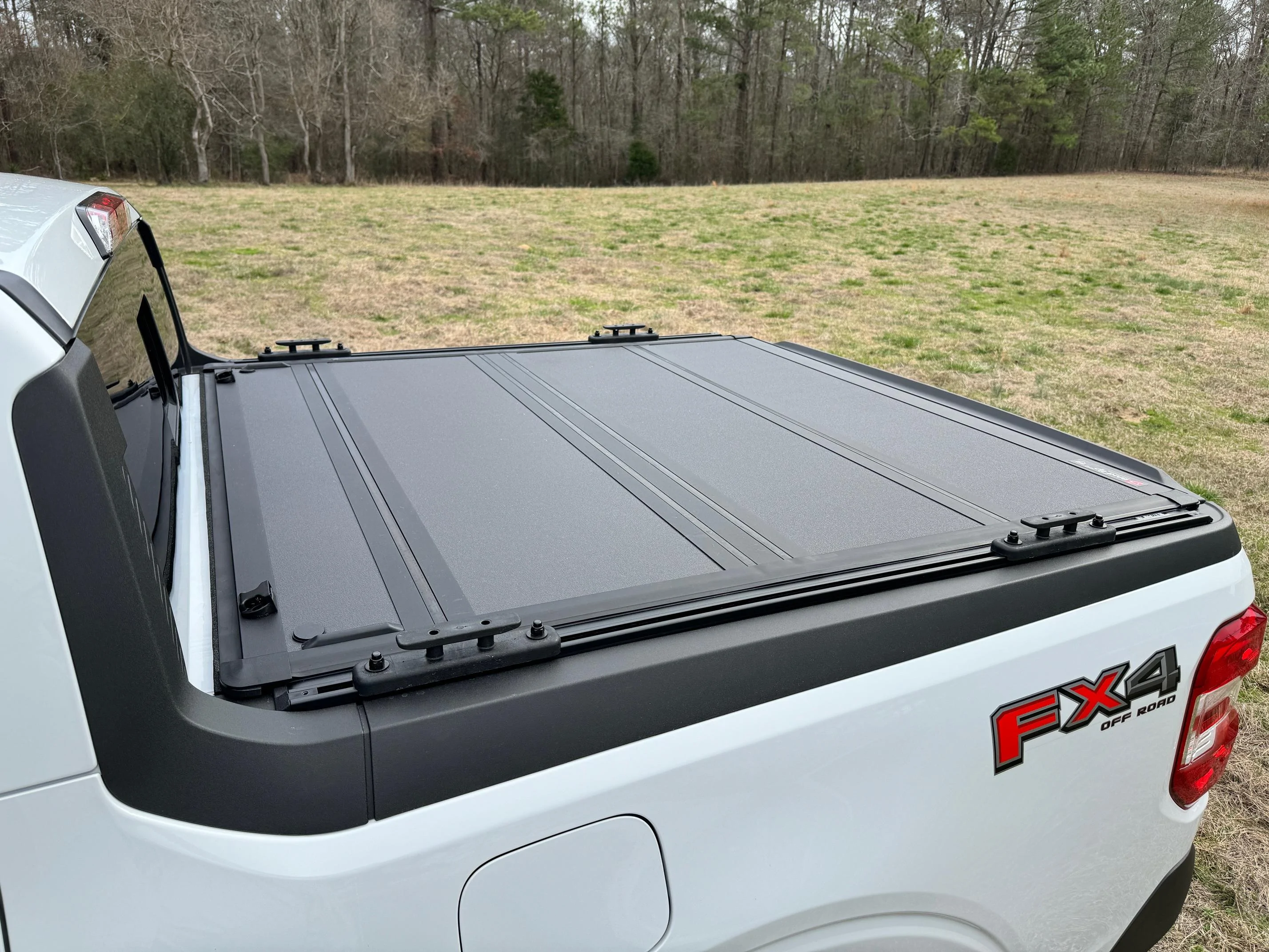 Ford Maverick BAKFLIP MX4 tonneau cover + Elevate Rack System BUT IMG_0242